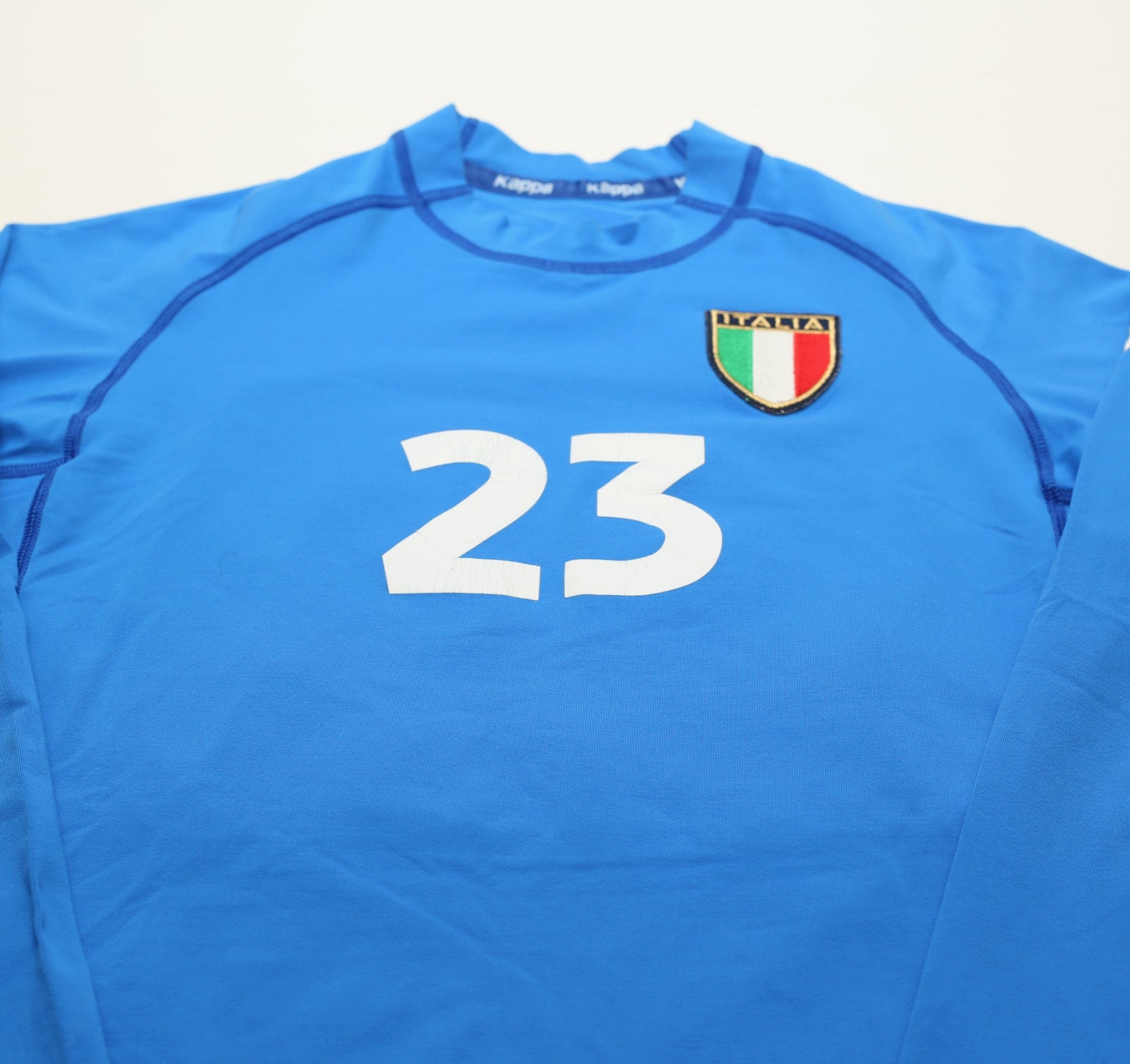 2000/01 #23 Italy Vintage Kappa L/S Home Football Shirt (L)