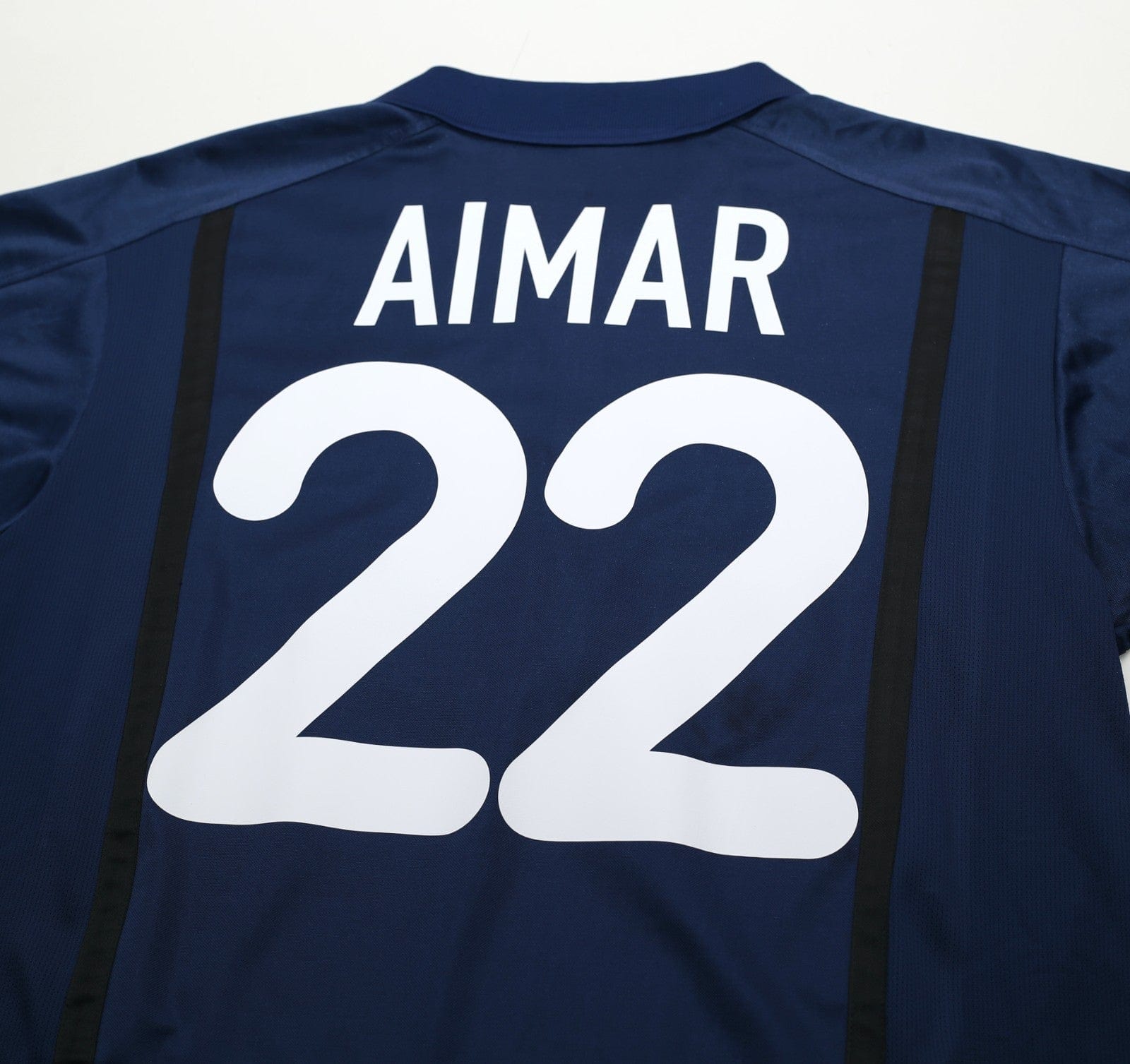 2000/01 AIMAR #22 Valencia Vintage Nike Away Football Shirt (M)