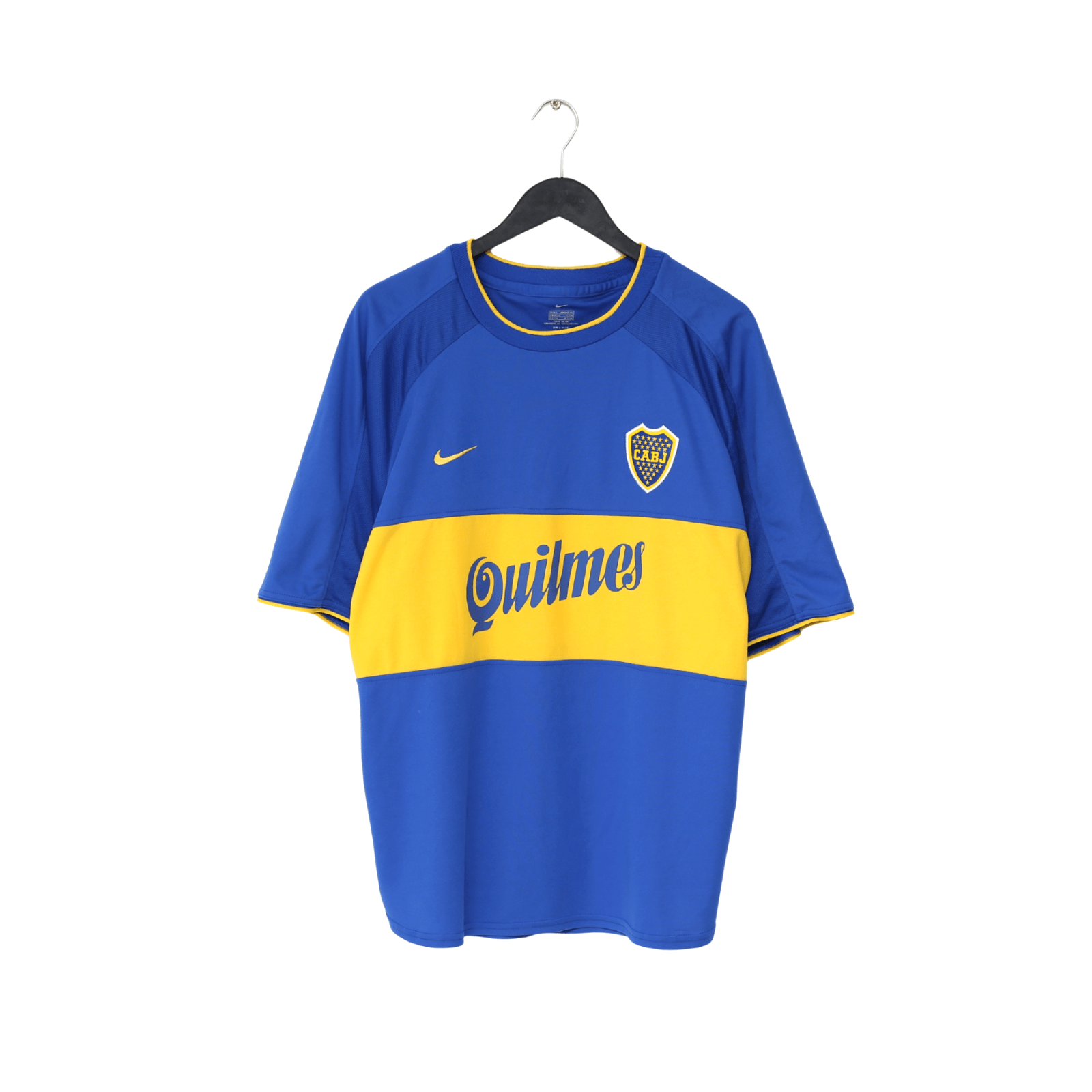 2000/01 BOCA JUNIORS Vintage Nike Home Football Shirt Jersey (L)