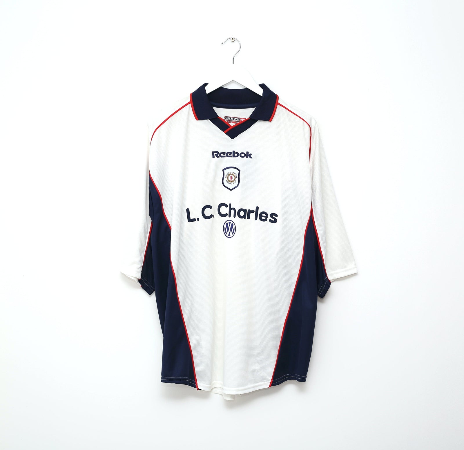 2000/01 CREWE ALEXANDRA Vintage Reebok Football Shirt (XXL) BNWT (50/52)
