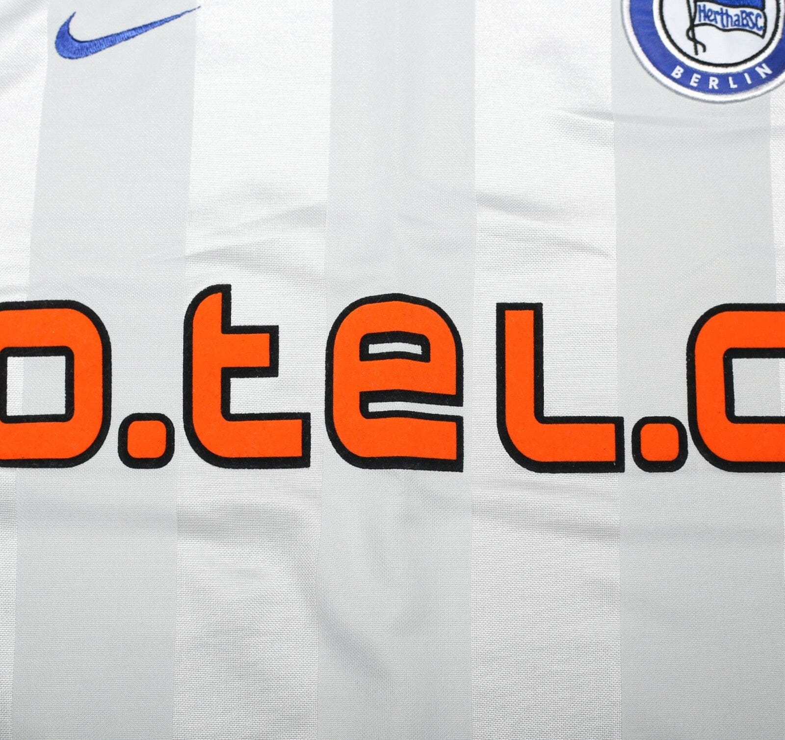 2000/01 DEISLER #26 Hertha Berlin Vintage Nike Away Football Shirt (L)