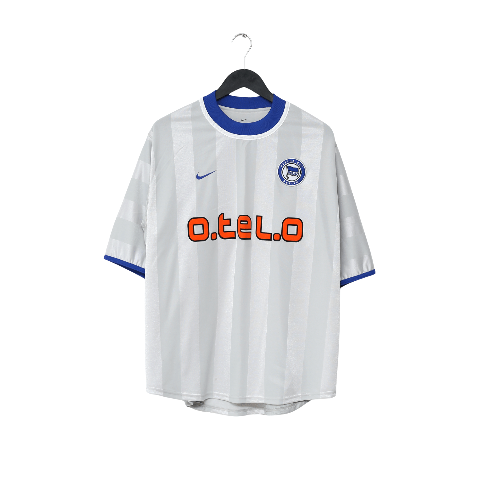 2000/01 DEISLER #26 Hertha Berlin Vintage Nike Away Football Shirt (L)