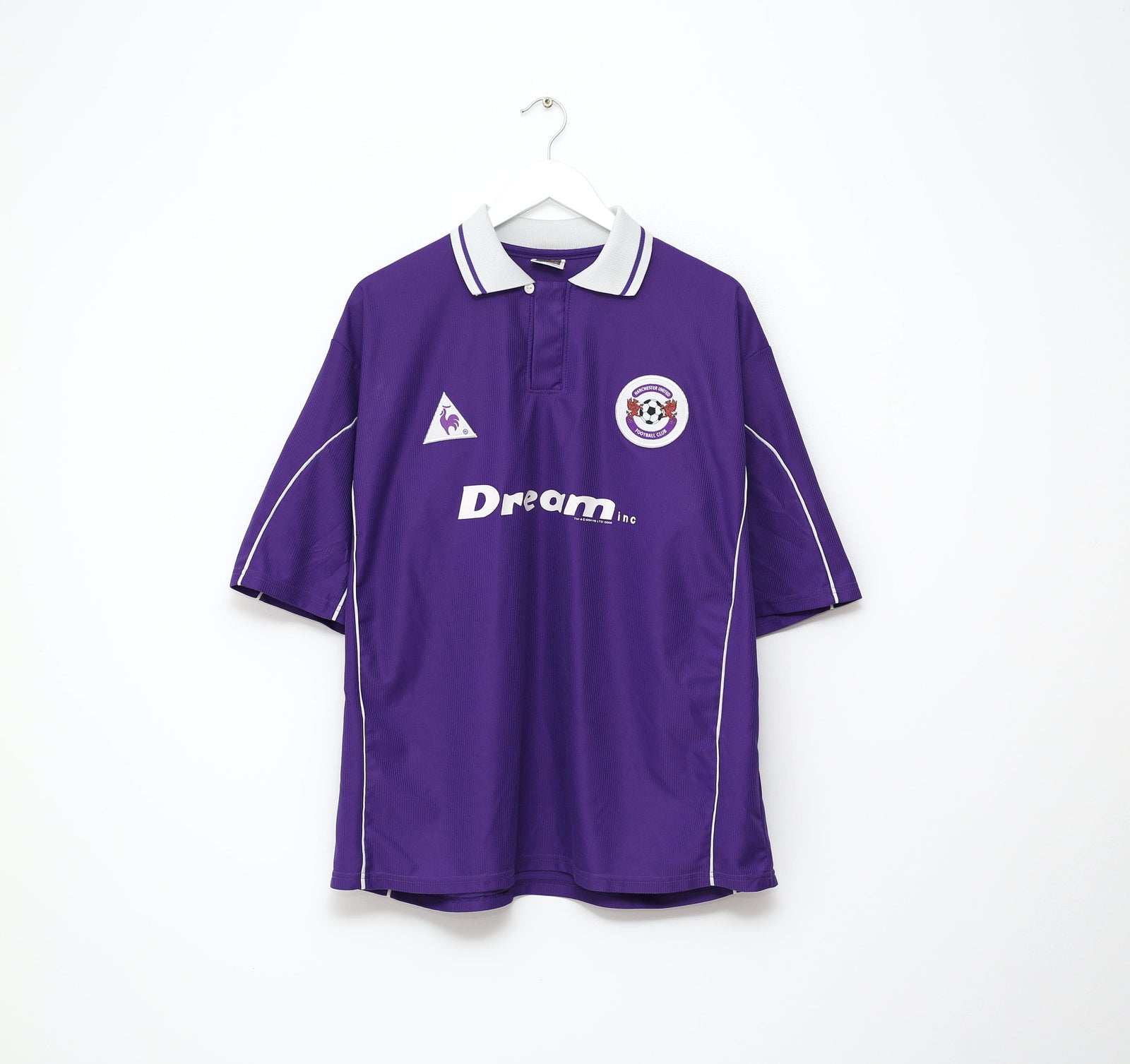 2000/01 FLETCHER #11 Harchester United Vintage LCS Home Football Shirt (XXL)