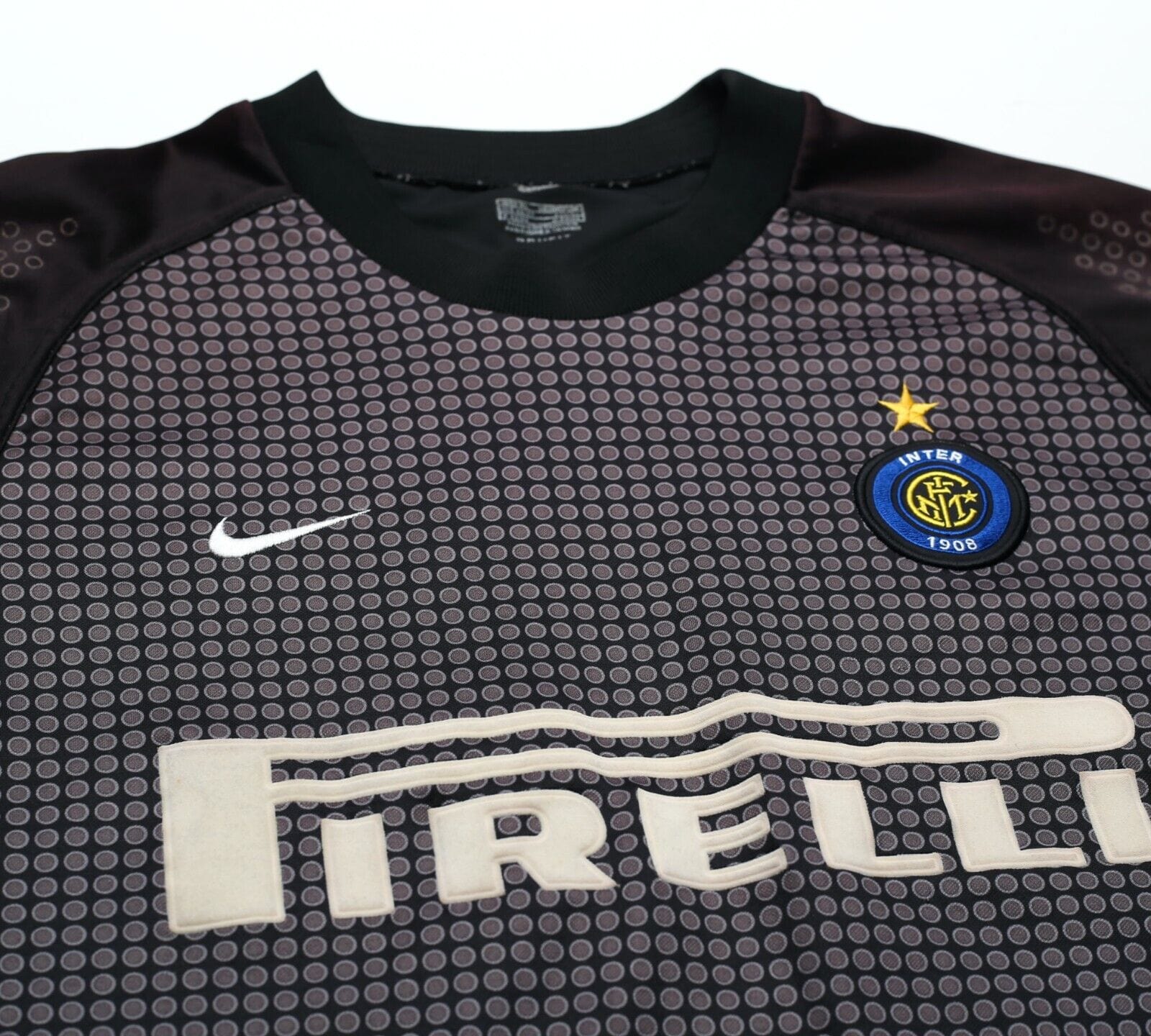 2000/01 FREY #1 Inter Milan Vintage Nike GK Football Shirt (XL) Goalkeeper