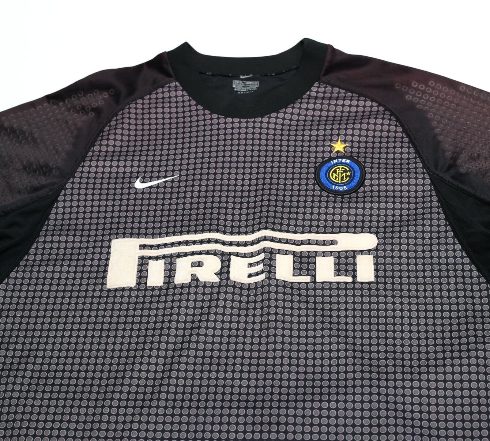2000/01 FREY #1 Inter Milan Vintage Nike GK Football Shirt (XL) Goalkeeper