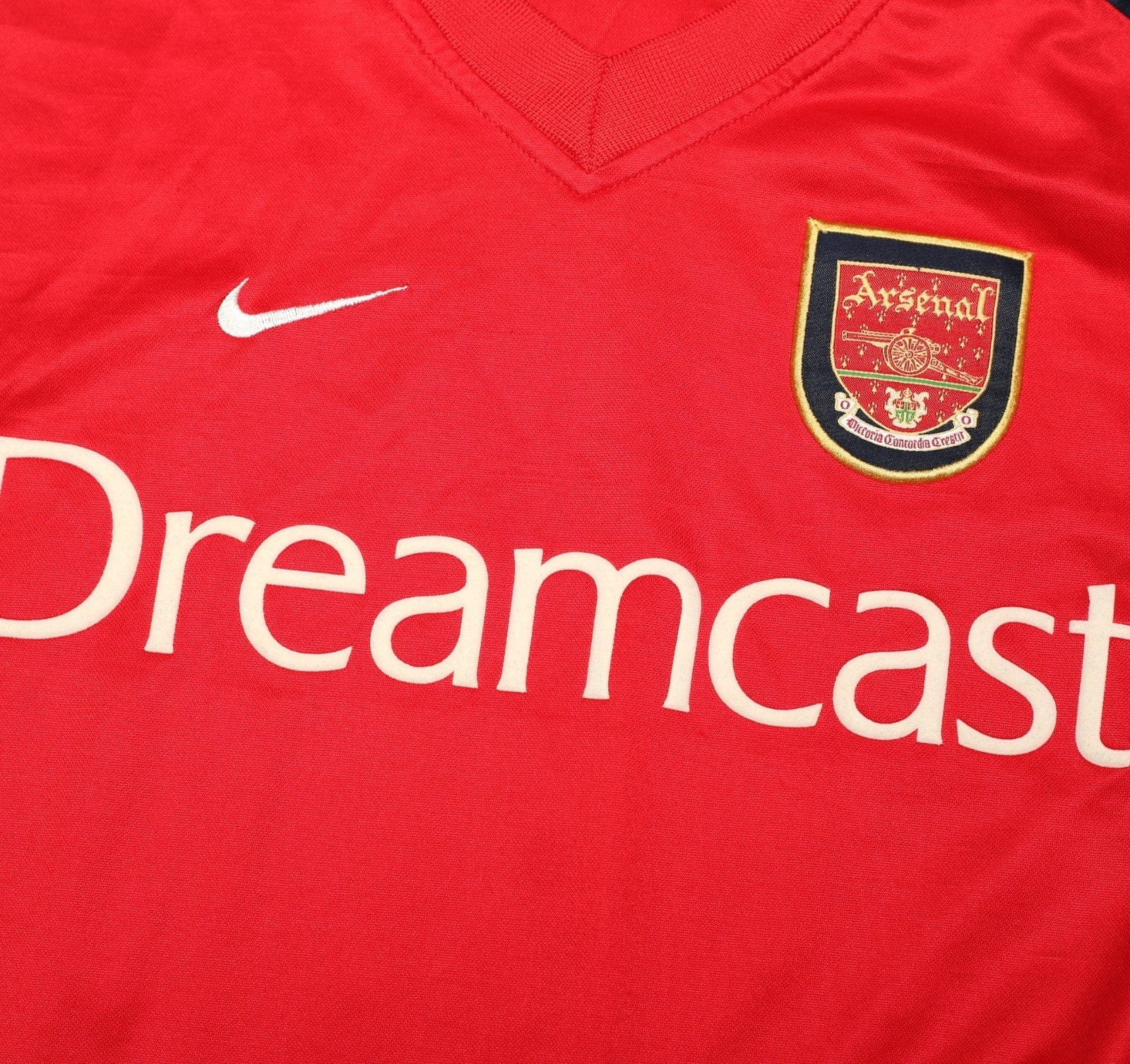 2000/01 HENRY #14 Arsenal Vintage Nike SEGA Home Football Shirt (S)