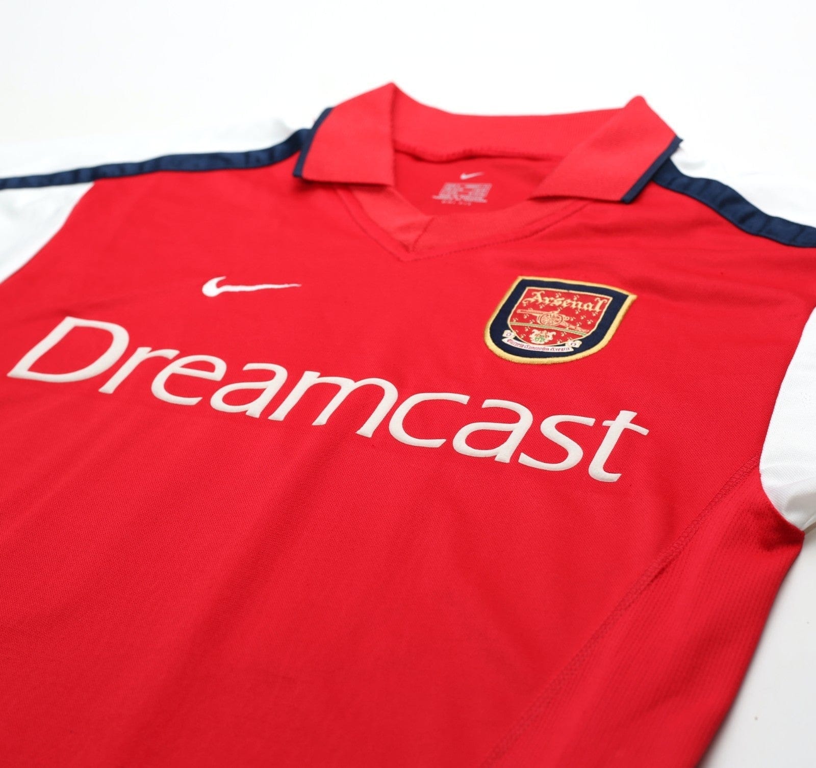 2000/01 HENRY #14 Arsenal Vintage Nike SEGA Home Football Shirt (S)