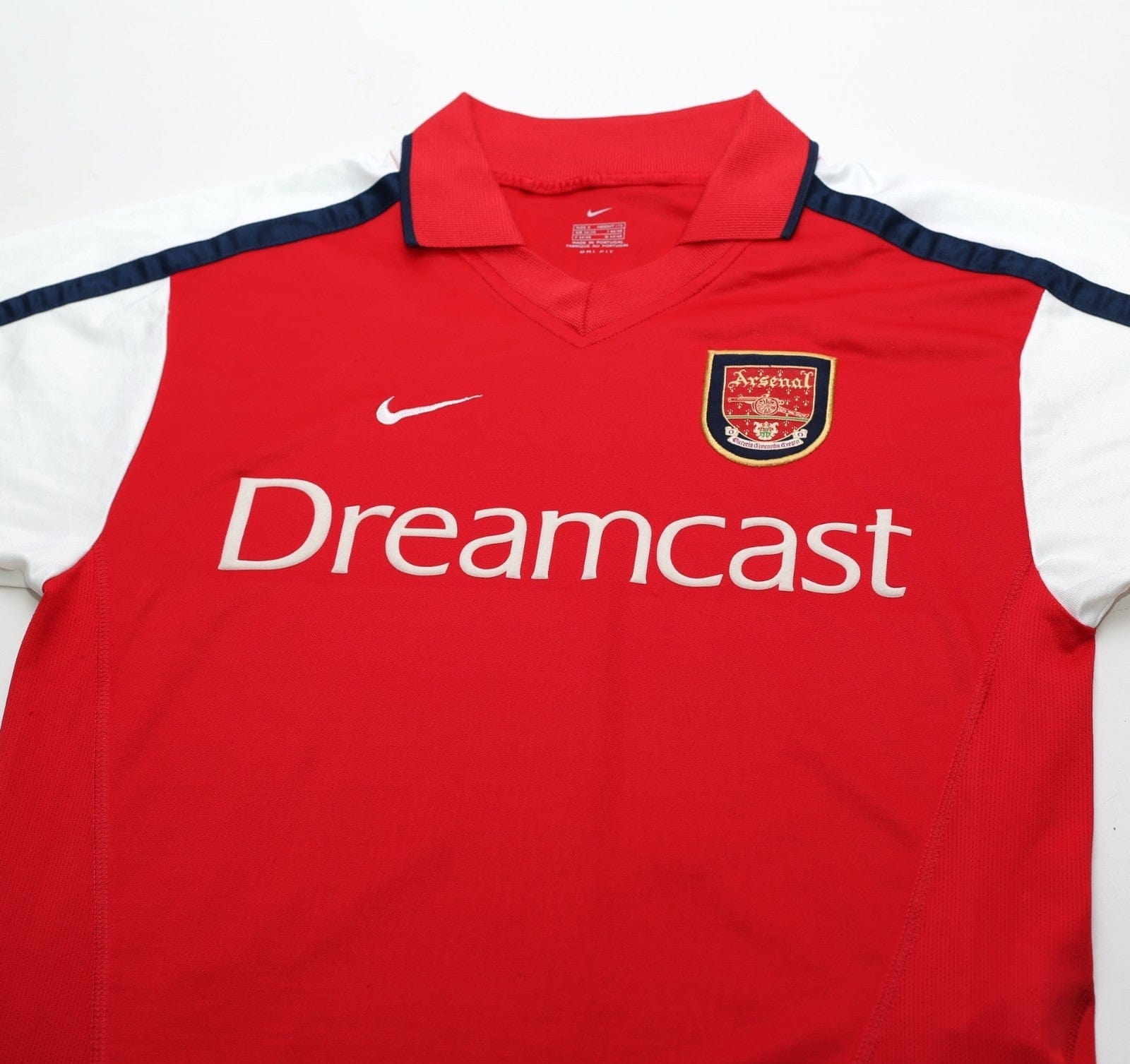 2000/01 HENRY #14 Arsenal Vintage Nike SEGA Home Football Shirt (S)