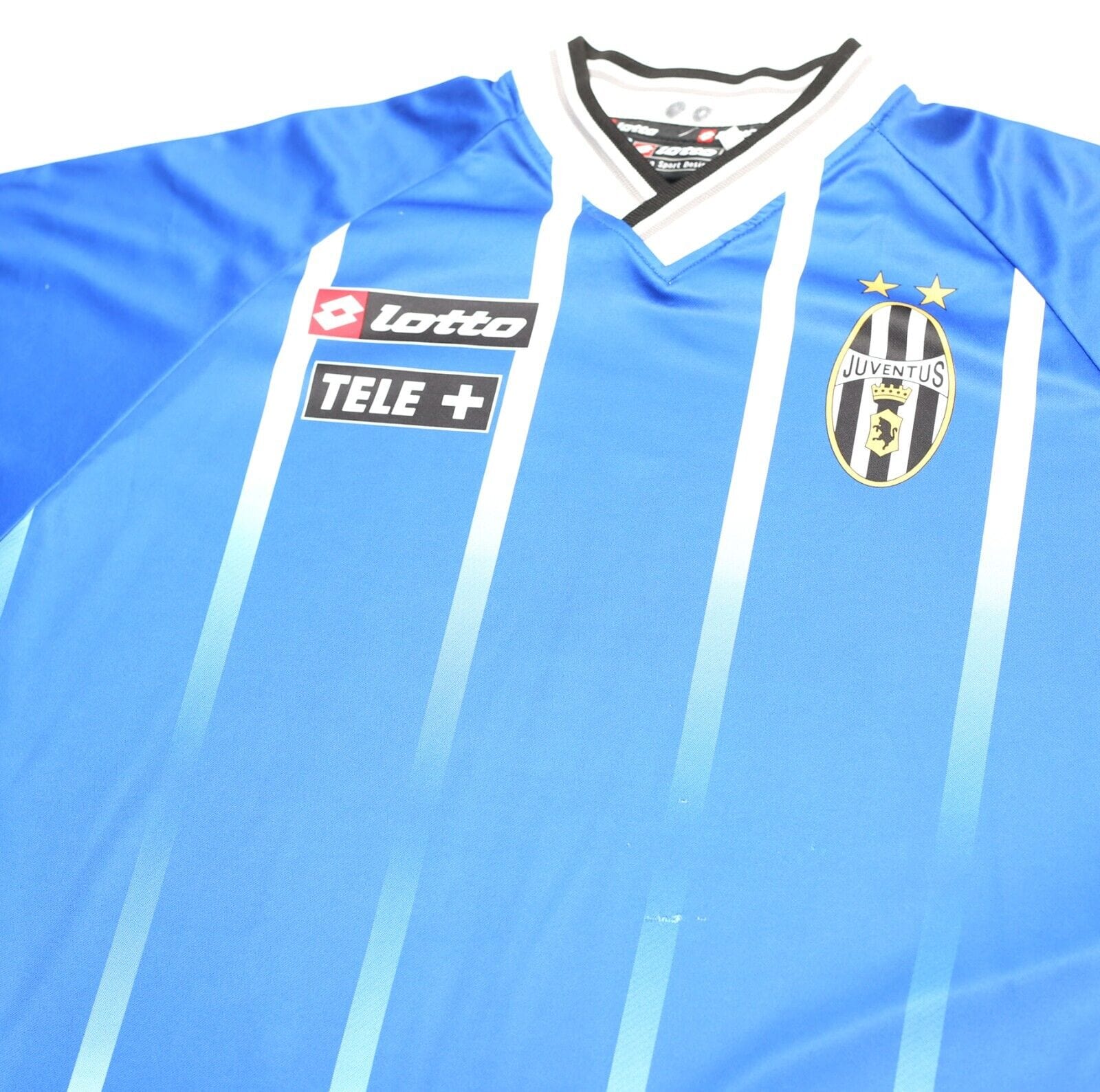 2000/01 JUVENTUS Vintage Lotto Training Football Shirt (XL) Zidane Era