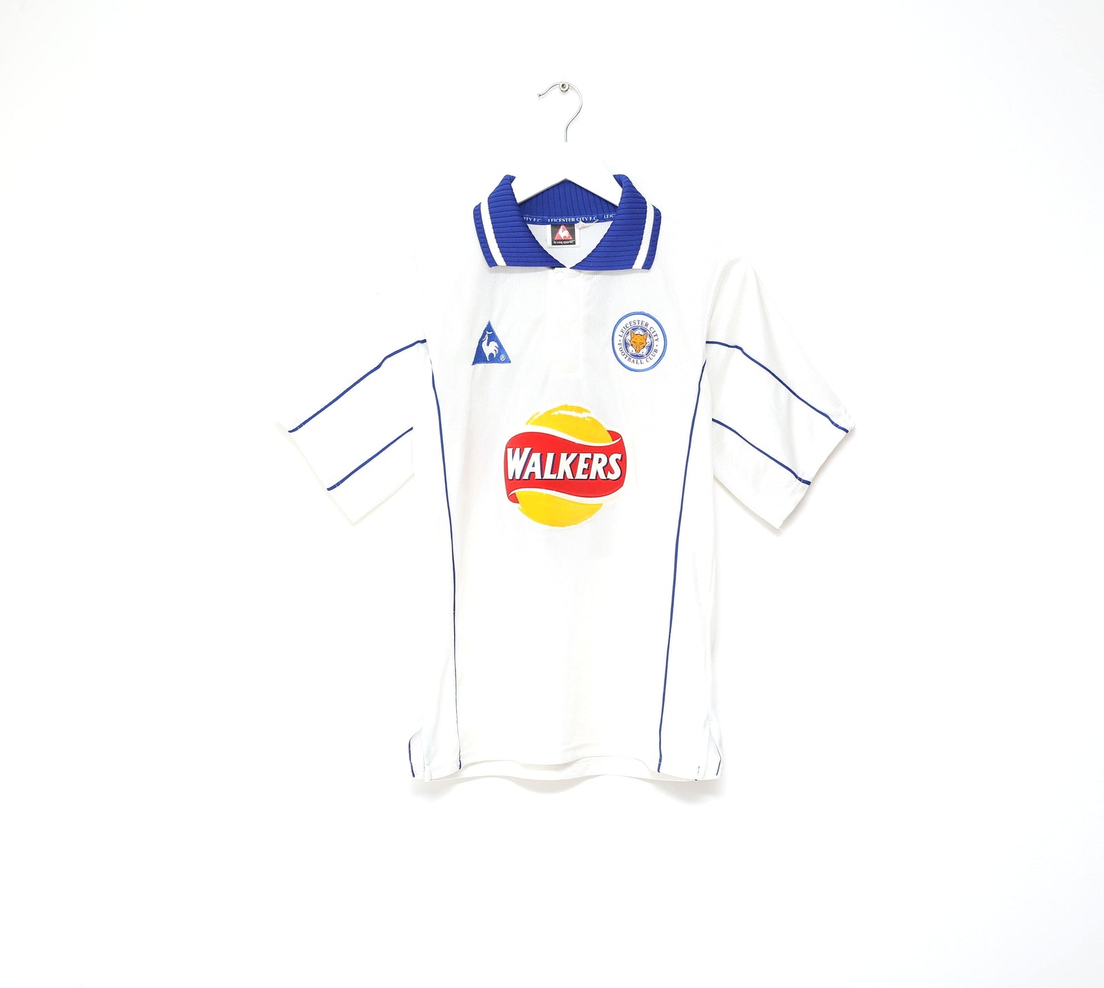 2000/01 MANCINI #10 Leicester City Vintage LCS Away Football Shirt (XS/S) 34/36