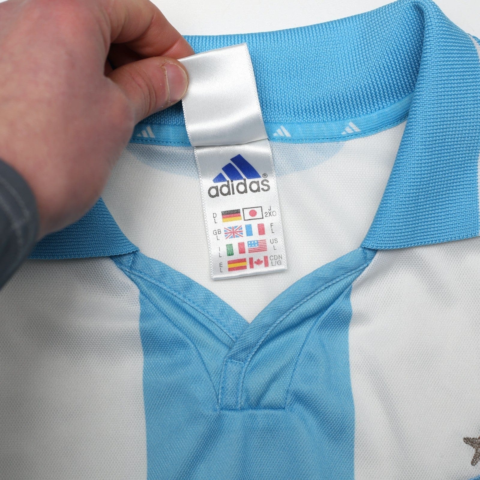 2000/01 Marseille Vintage adidas Home Football Shirt (L)