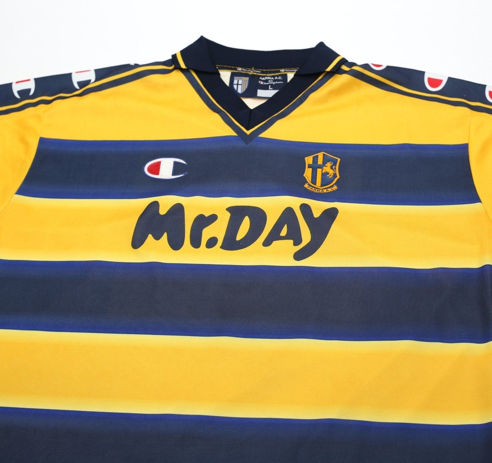 2000/01 PARMA AC Vintage Champion Home Football Shirt (L)