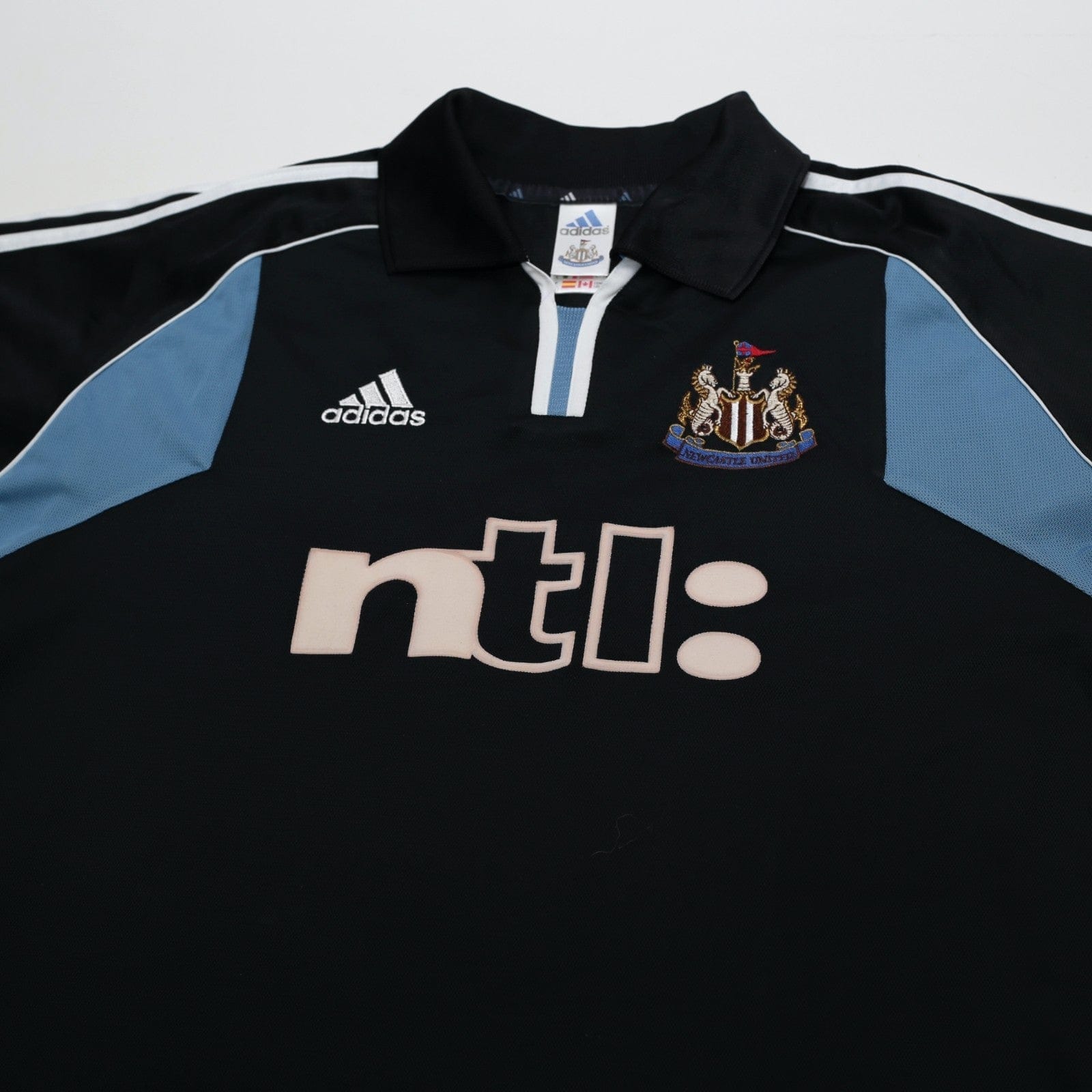 2000/01 Shearer #9 Newcastle United Vintage adidas Away Football Shirt (L)