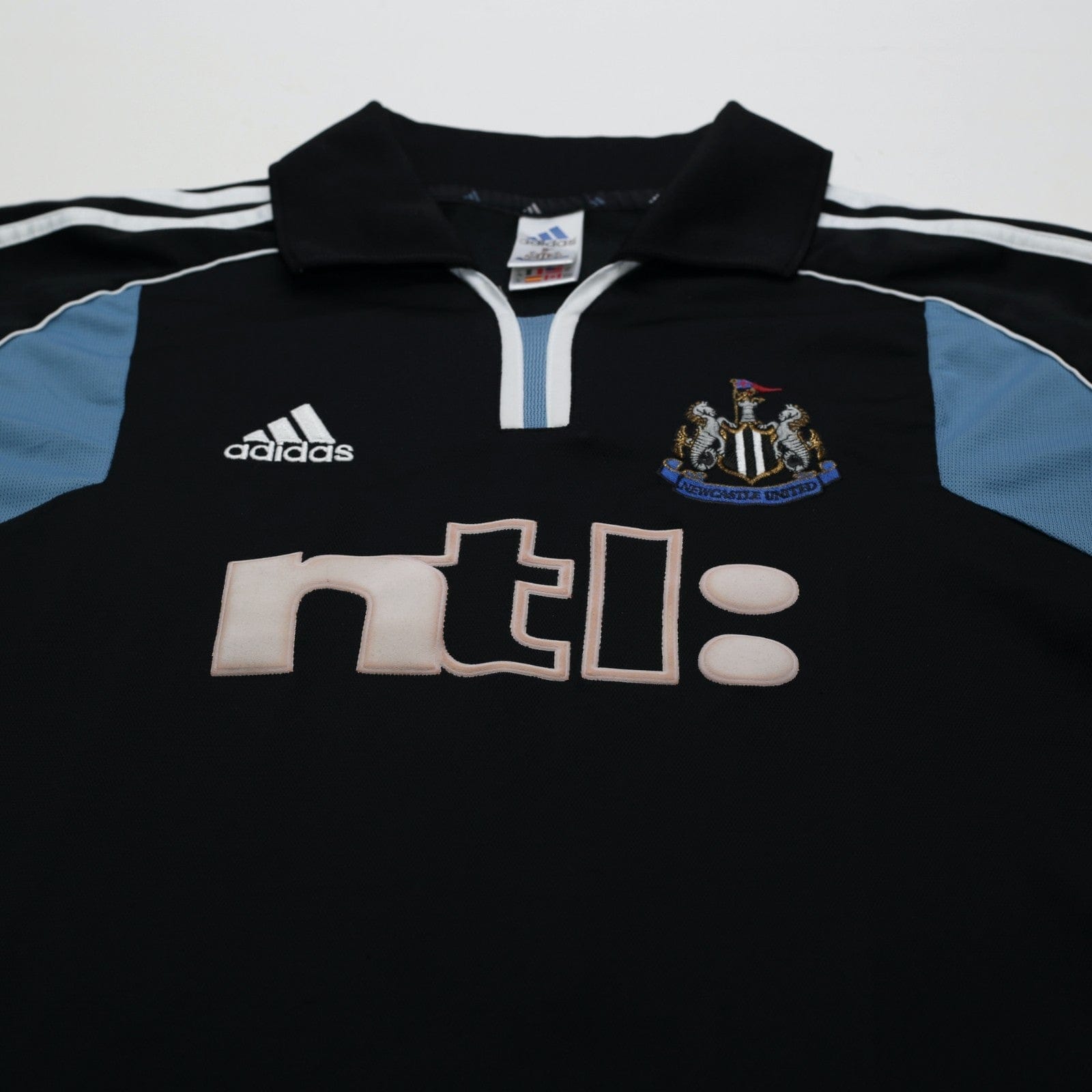 2000/01 Shearer #9 Newcastle United Vintage adidas Away Football Shirt (XL)