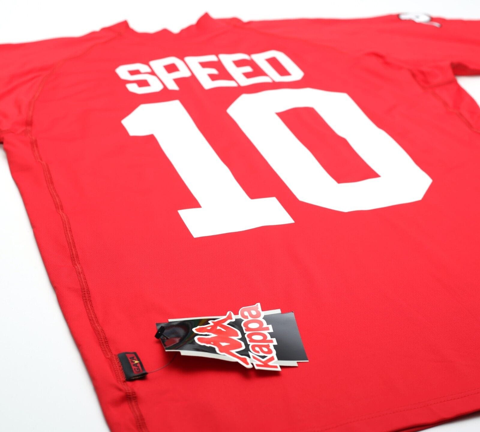 2000/01 SPEED #10 Wales Vintage KAPPA Home Football Shirt Jersey (M/L) BNWT