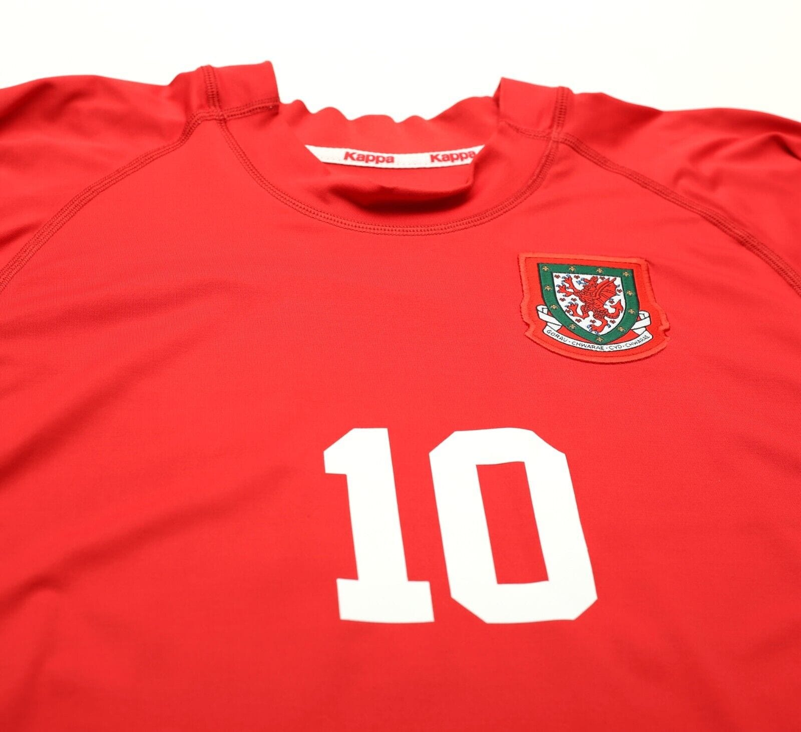 2000/01 SPEED #10 Wales Vintage KAPPA Home Football Shirt Jersey (M/L) MINT