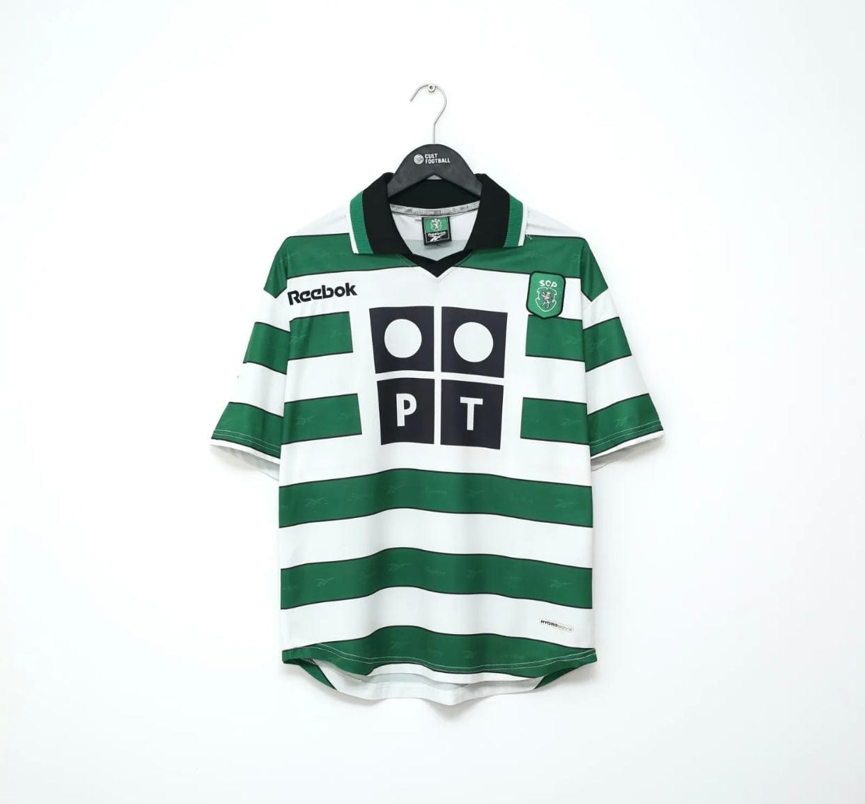 2000/01 SPORTING CP Vintage Reebok Home Football Shirt Jersey (M) LISBON