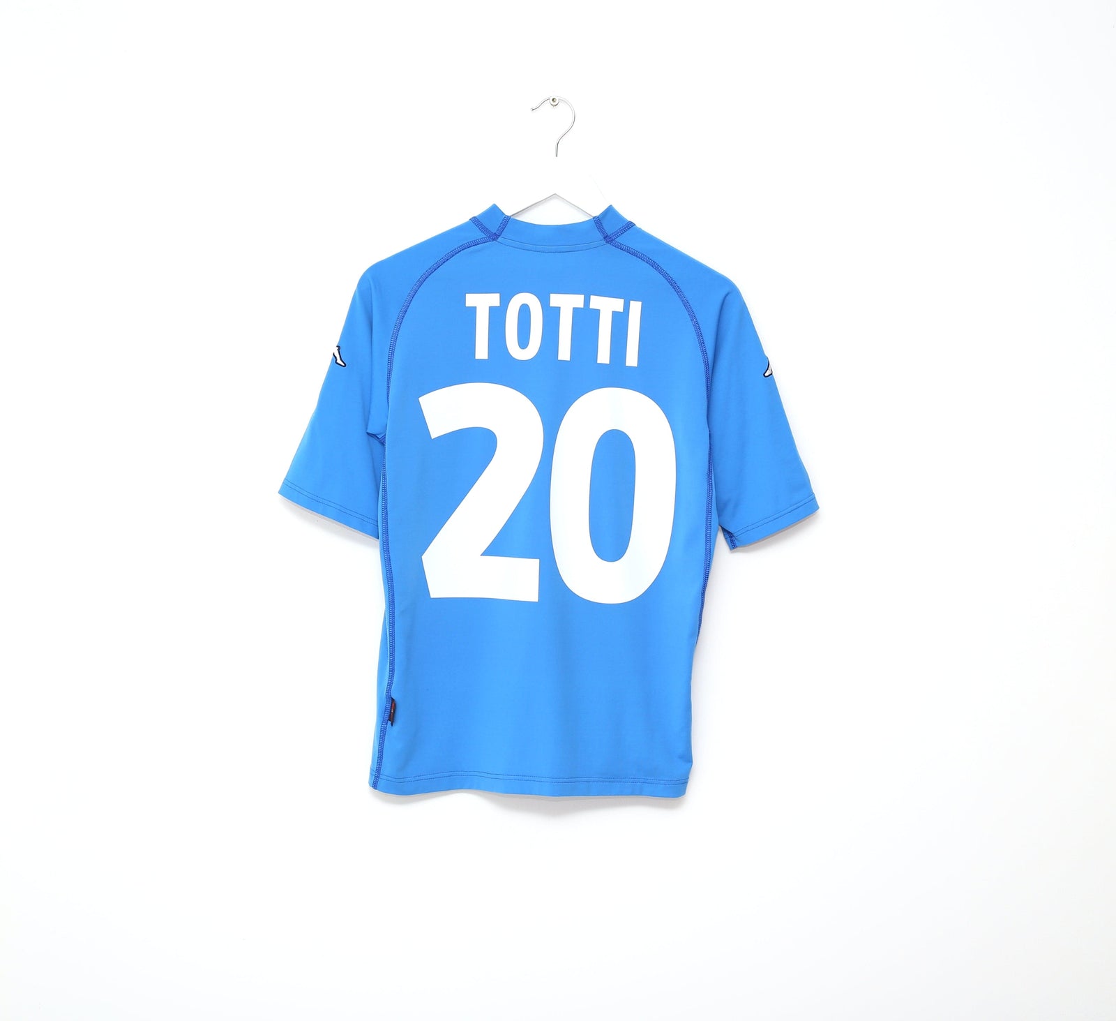 2000/01 TOTTI #10 Italy Kappa Home Football Shirt (S)