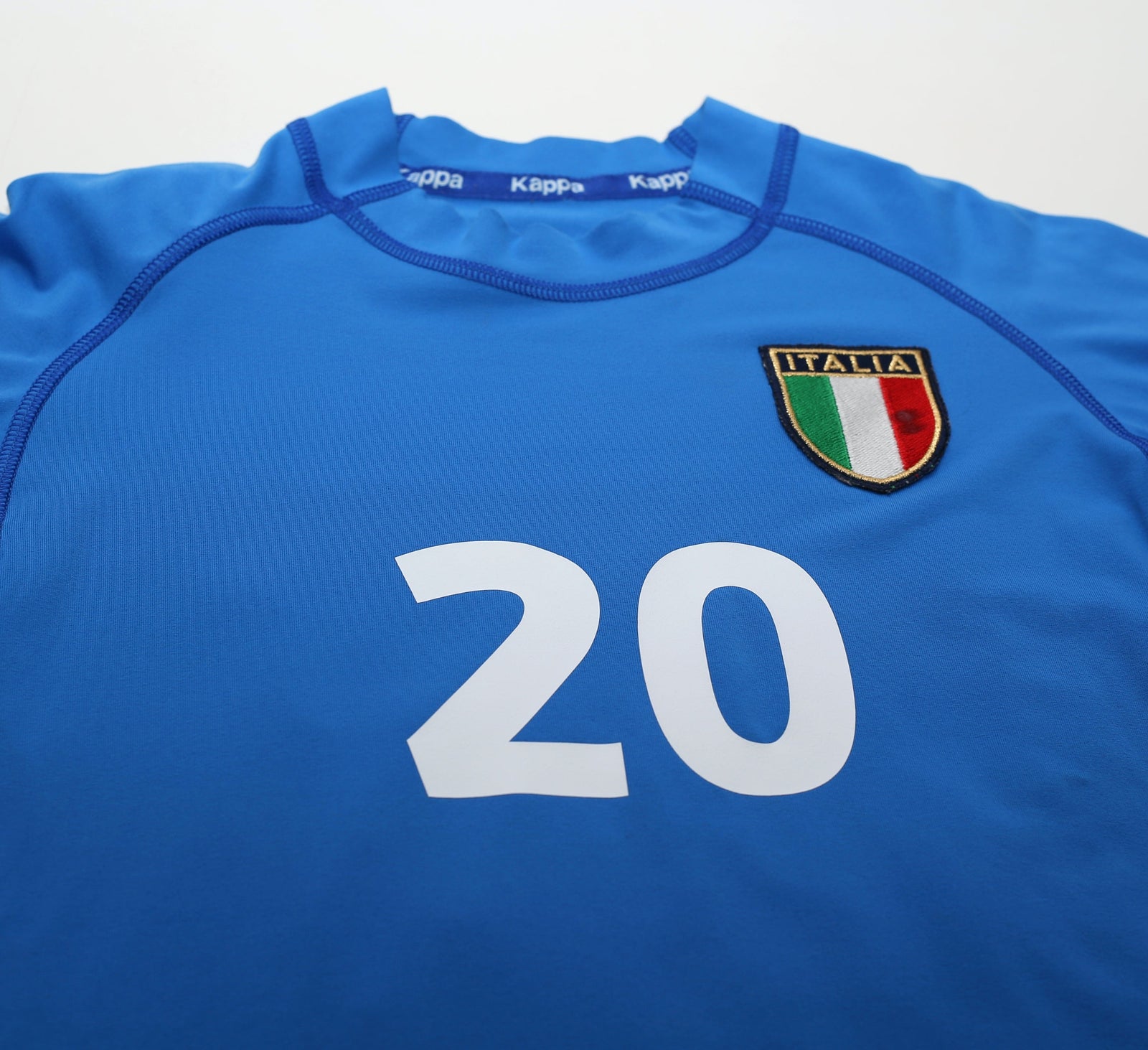 2000/01 TOTTI #10 Italy Kappa Home Football Shirt (S)