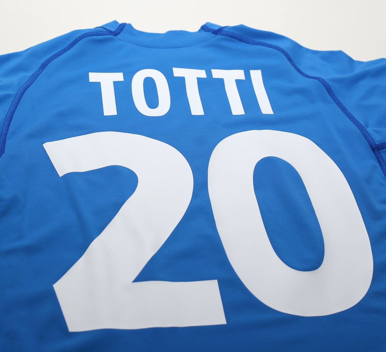 2000/01 TOTTI #10 Italy Kappa Home Football Shirt (S)