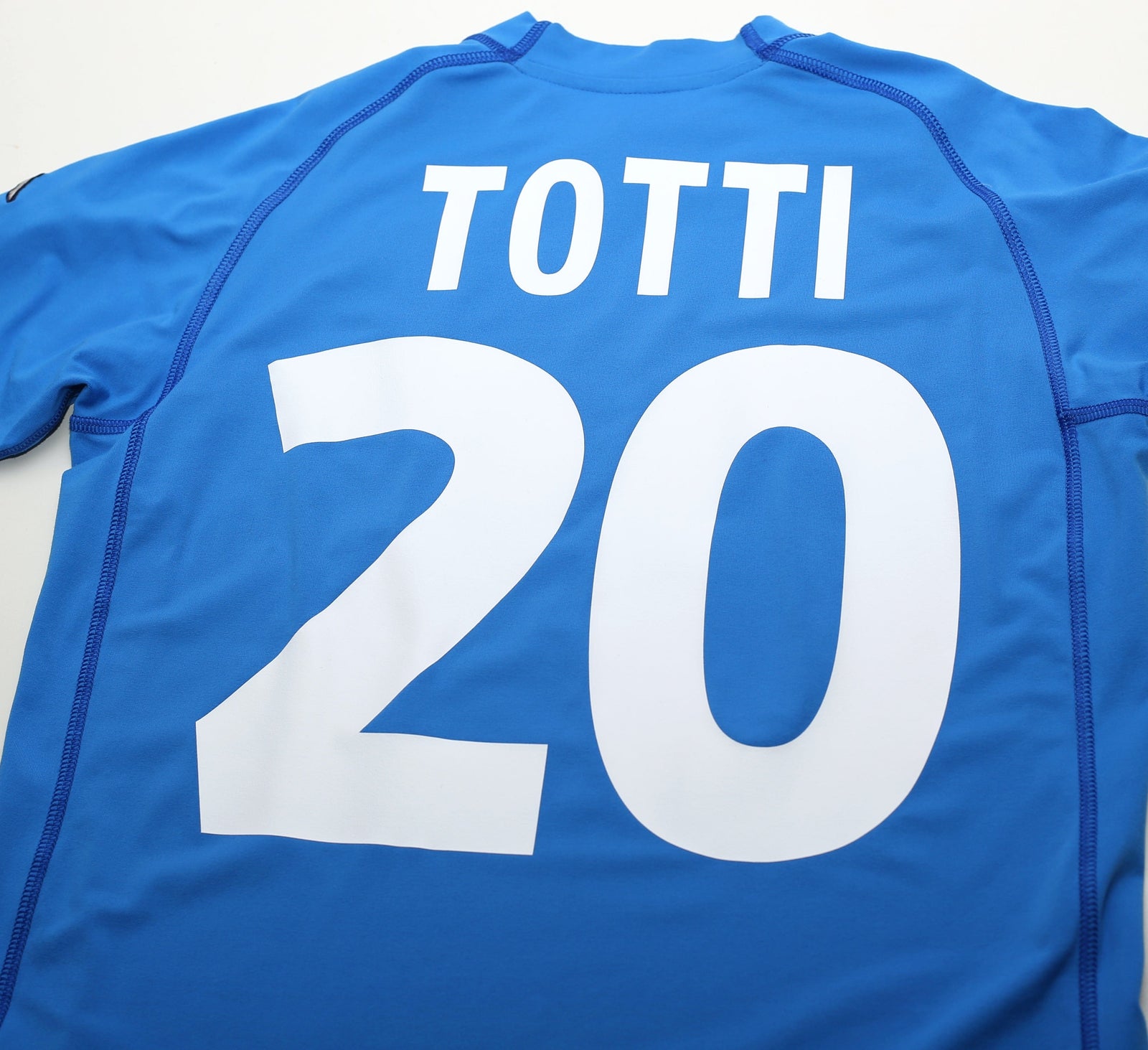 2000/01 TOTTI #10 Italy Kappa Home Football Shirt (S)