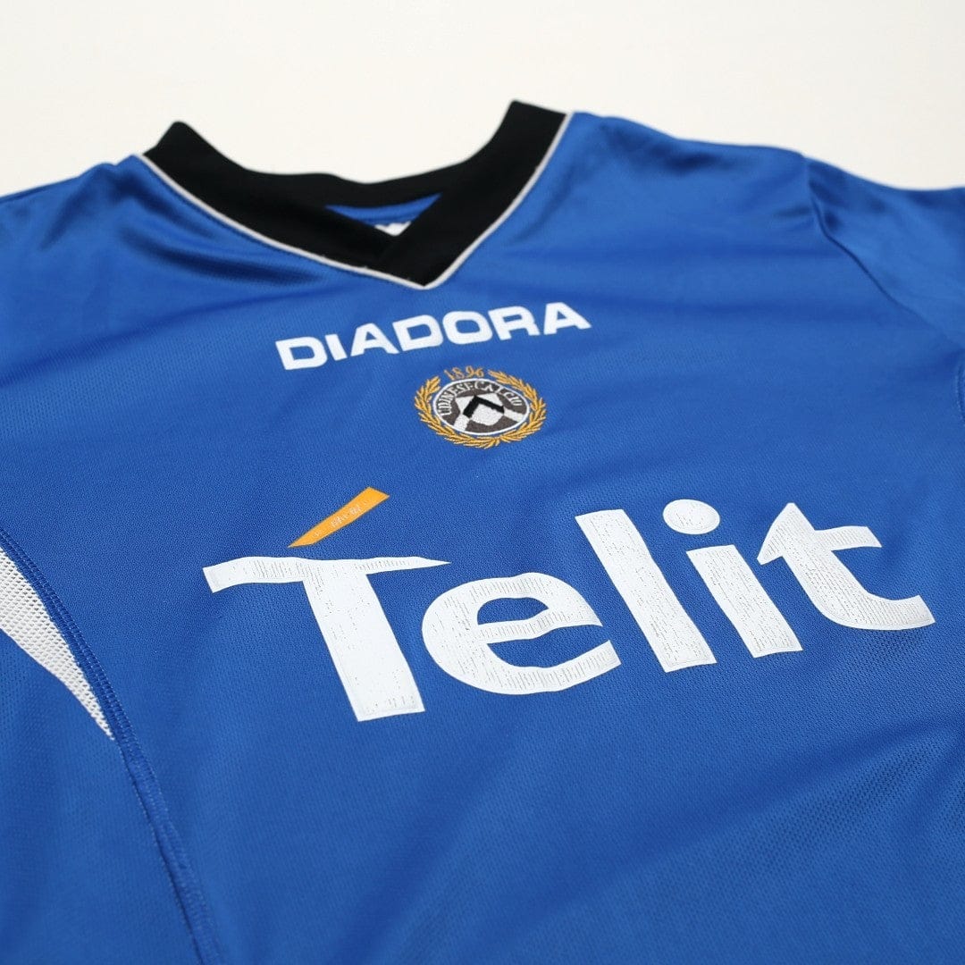 2000/01 Udinese Vintage Diadora Away Football Shirt (S)