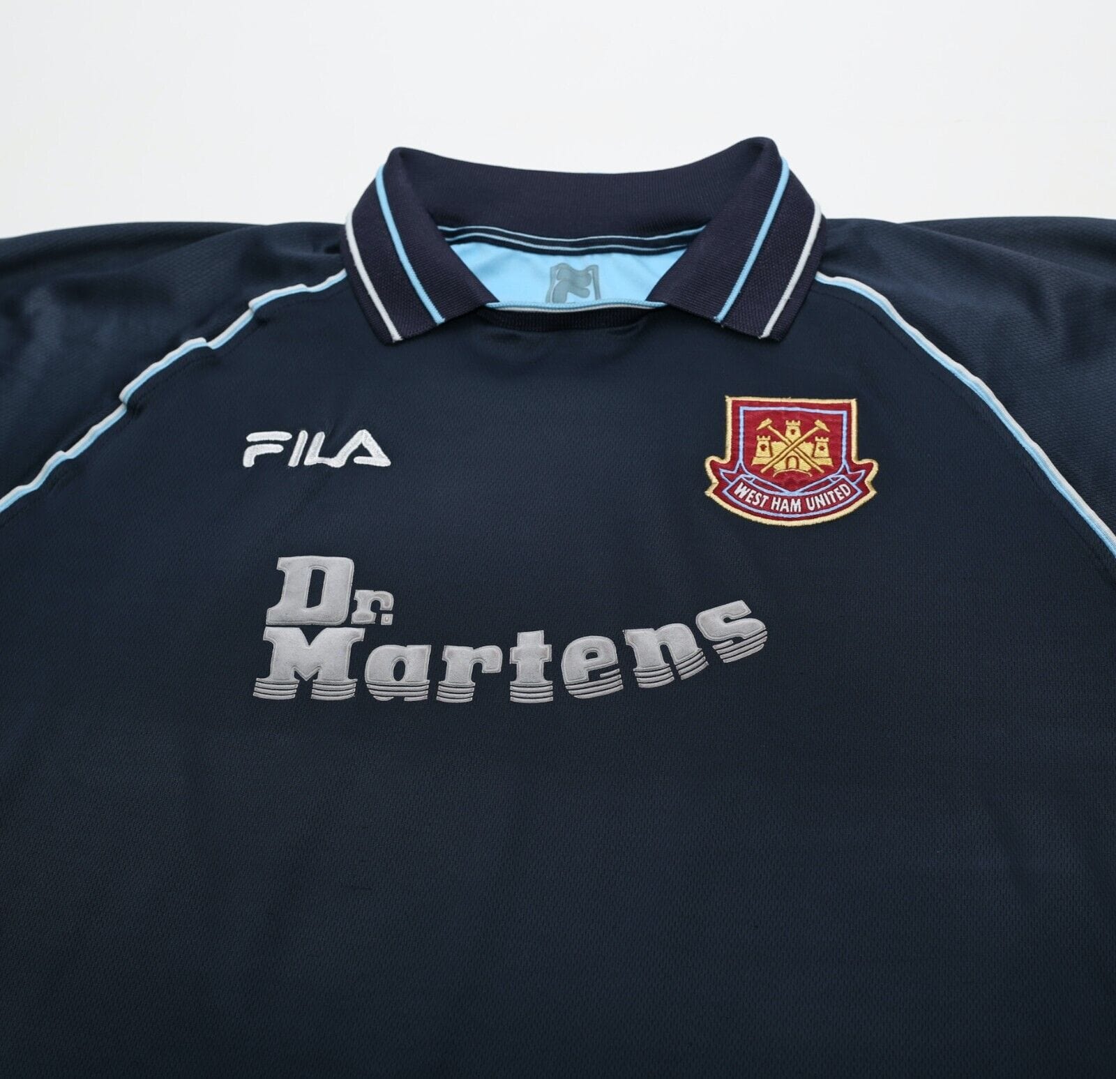 2000/01 WEST HAM UNITED Vintage FILA Away Football Shirt (XXL)