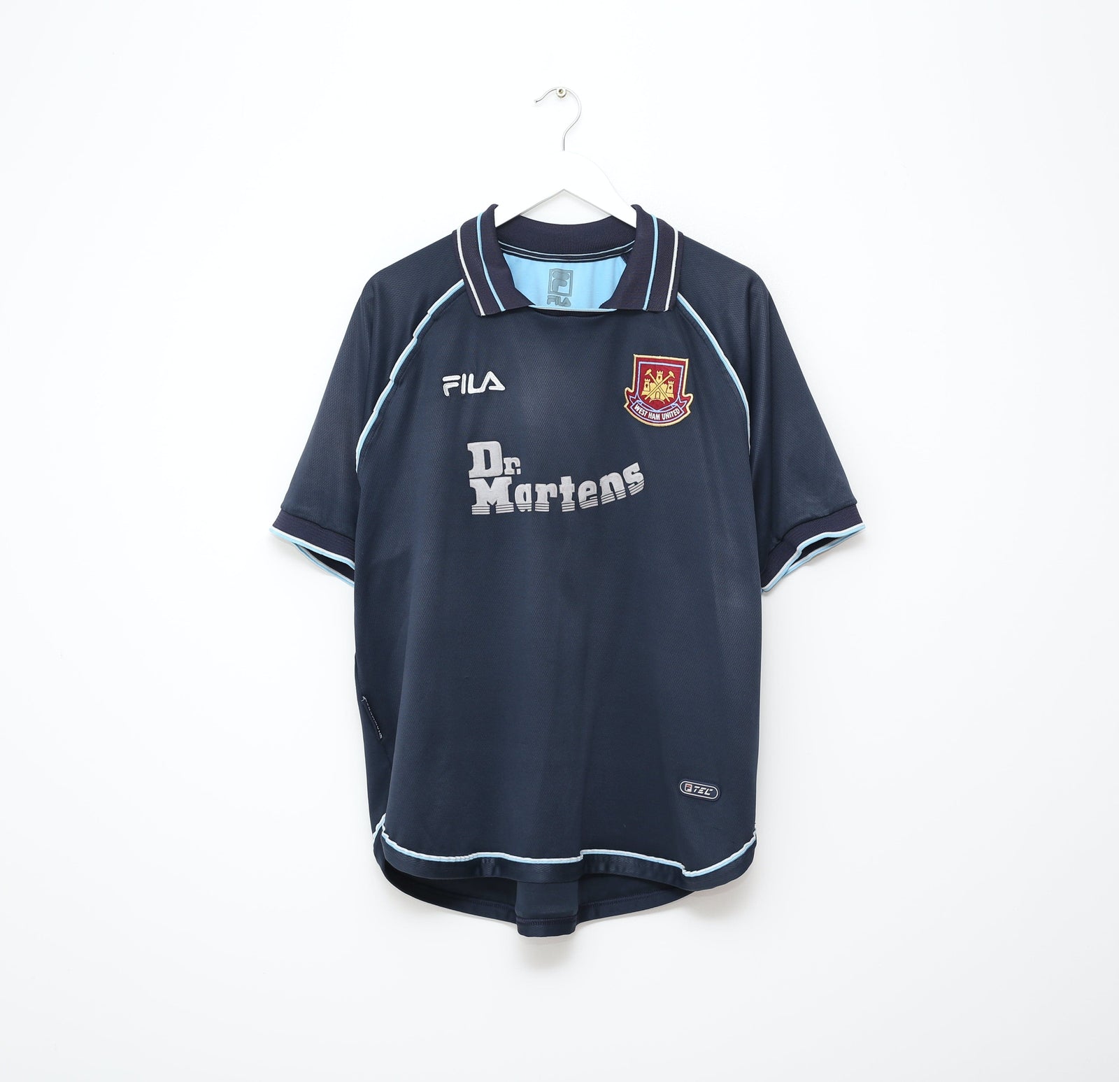 2000/01 WEST HAM UNITED Vintage FILA Away Football Shirt (XXL)