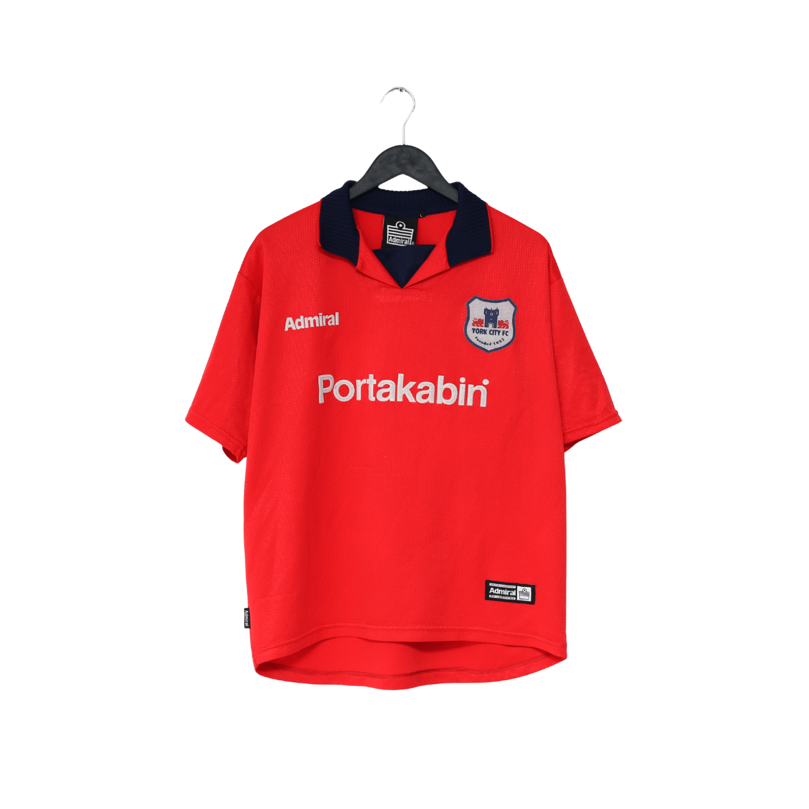 2000/01 YORK CITY Vintage Admiral Home Football Shirt (L)