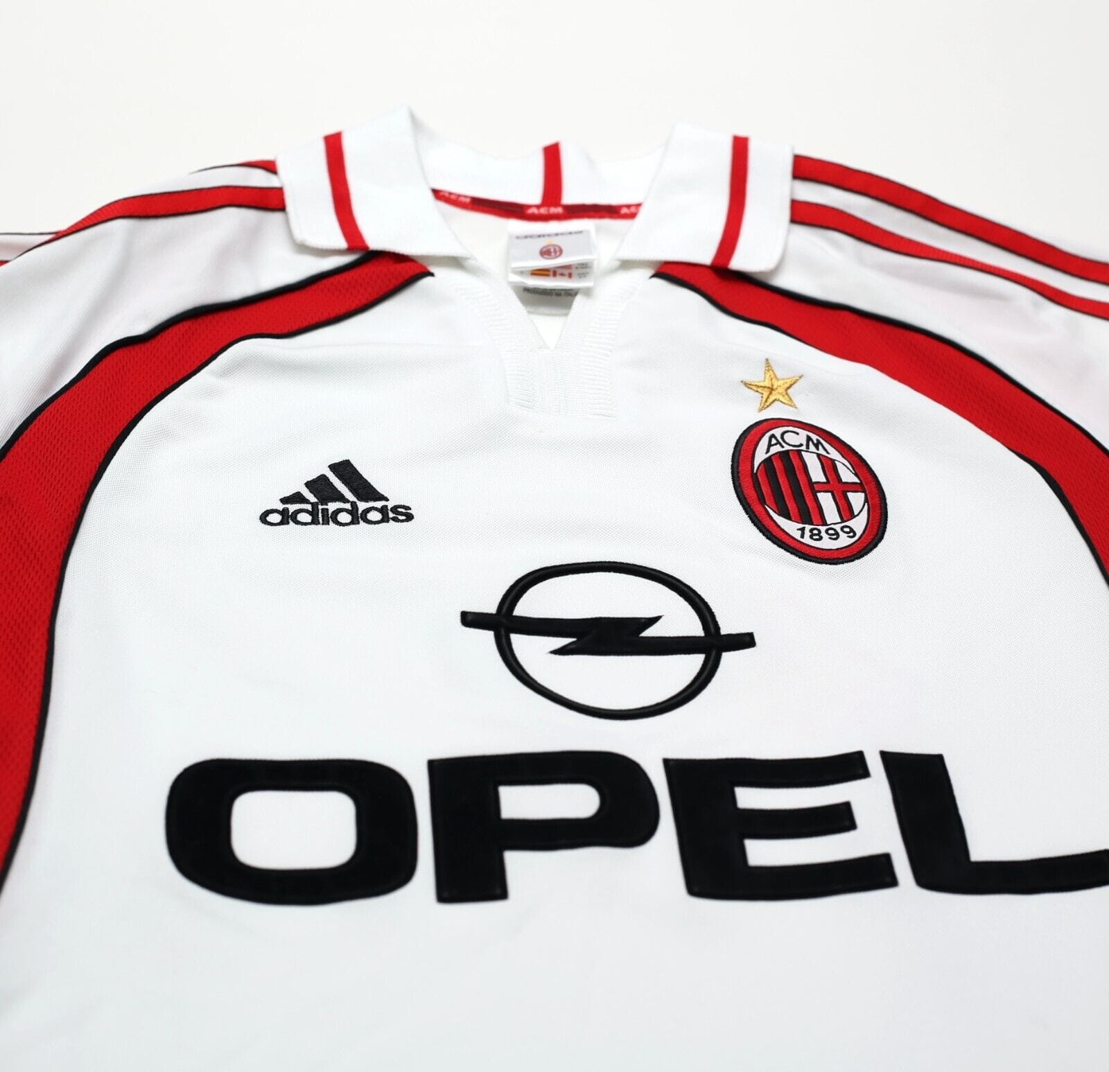 2000/02 AC MILAN Vintage adidas Away Football Shirt Jersey (S)