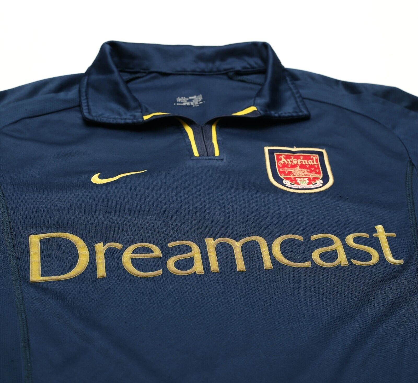 2000/02 ARSENAL Vintage Nike European Football Shirt Jersey (S)