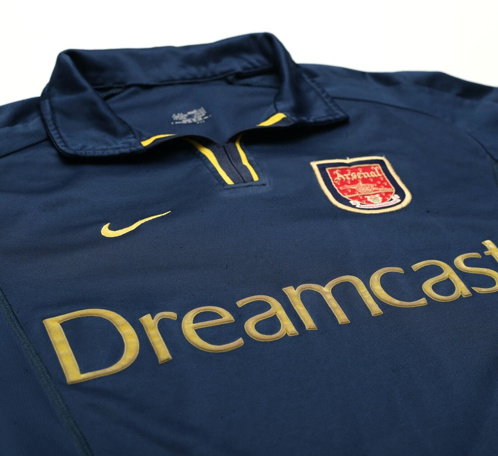 2000/02 ARSENAL Vintage Nike European Football Shirt Jersey (S)