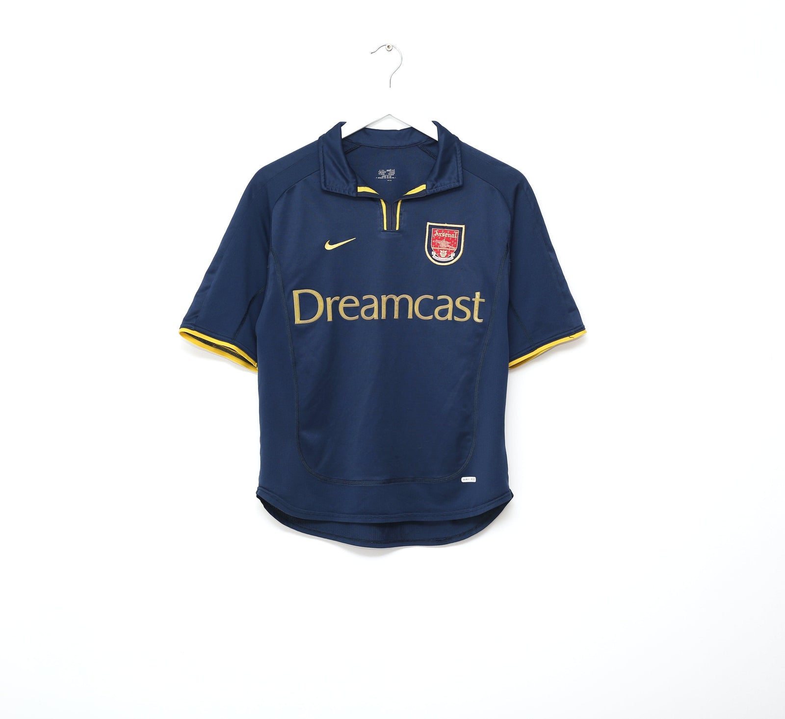 2000/02 ARSENAL Vintage Nike European Football Shirt Jersey (S)