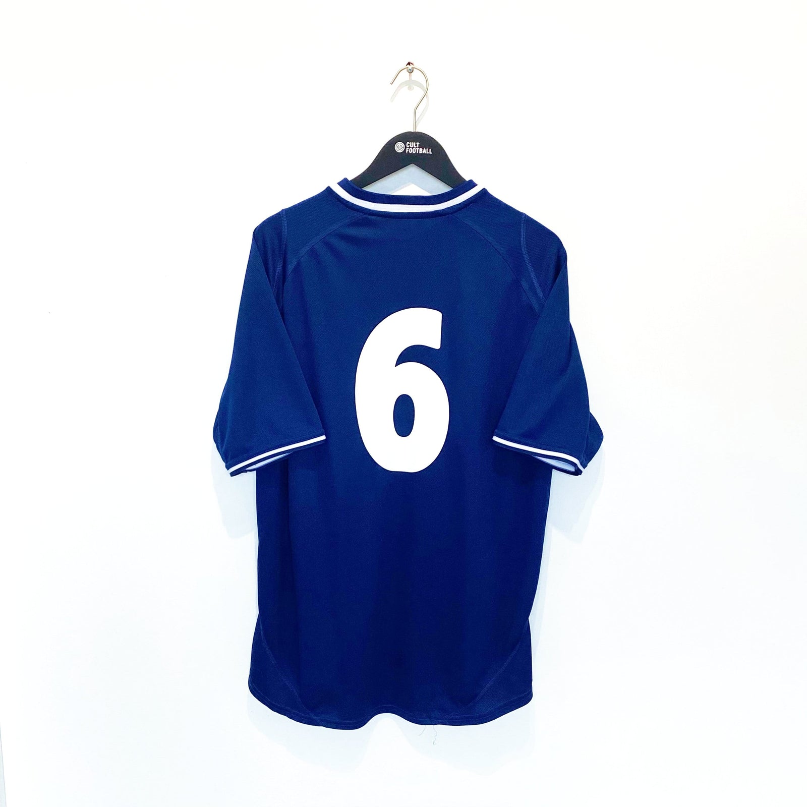 2000/02 Barry FERGUSON #6 Scotland Vintage FILA Home Football Shirt (XL) Rangers
