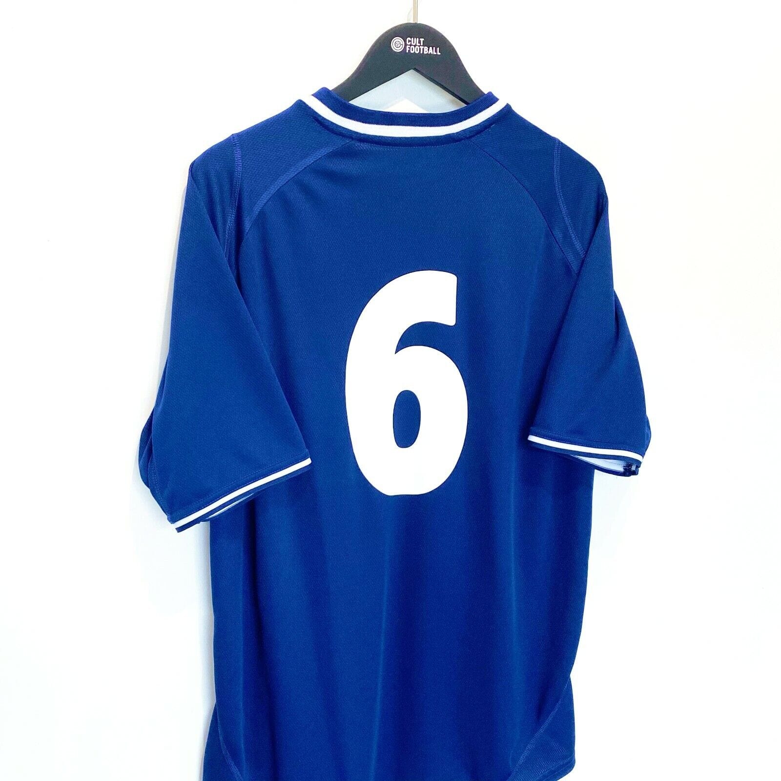 2000/02 Barry FERGUSON #6 Scotland Vintage FILA Home Football Shirt (XL) Rangers