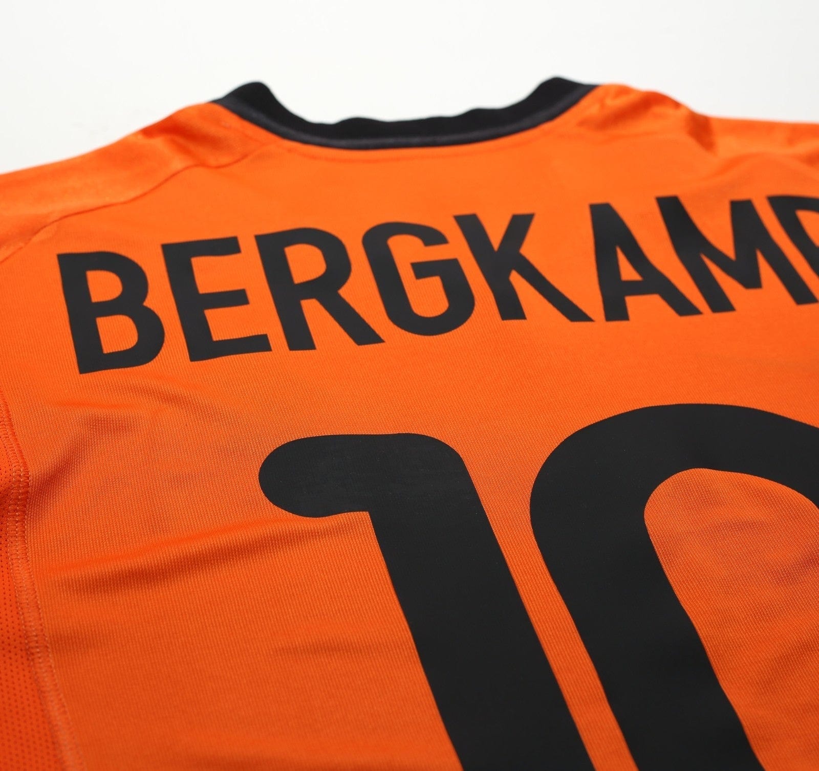 2000/02 BERGKAMP #10 Holland Vintage Nike Home Football Shirt (L) EURO 2000