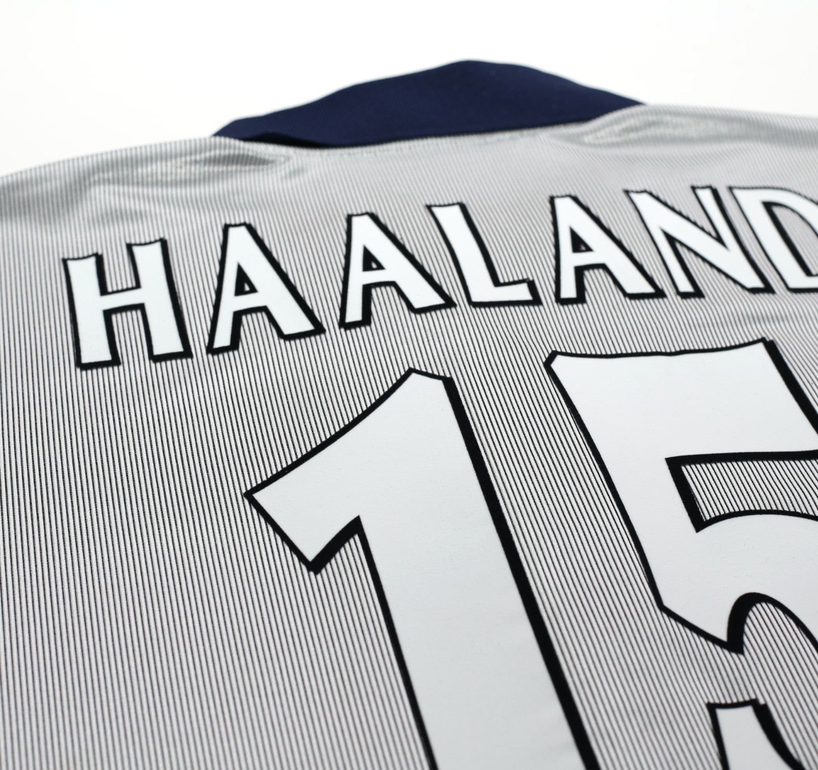 2000/02 HAALAND #15 Manchester City Vintage LCS Away Football Shirt (XXXL) 50/52