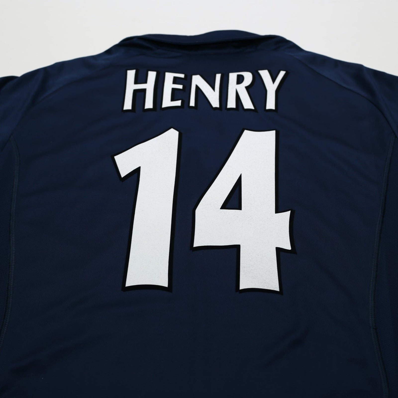 2000/02 Henry #14 Arsenal Vintage Nike European Football Shirt (L)