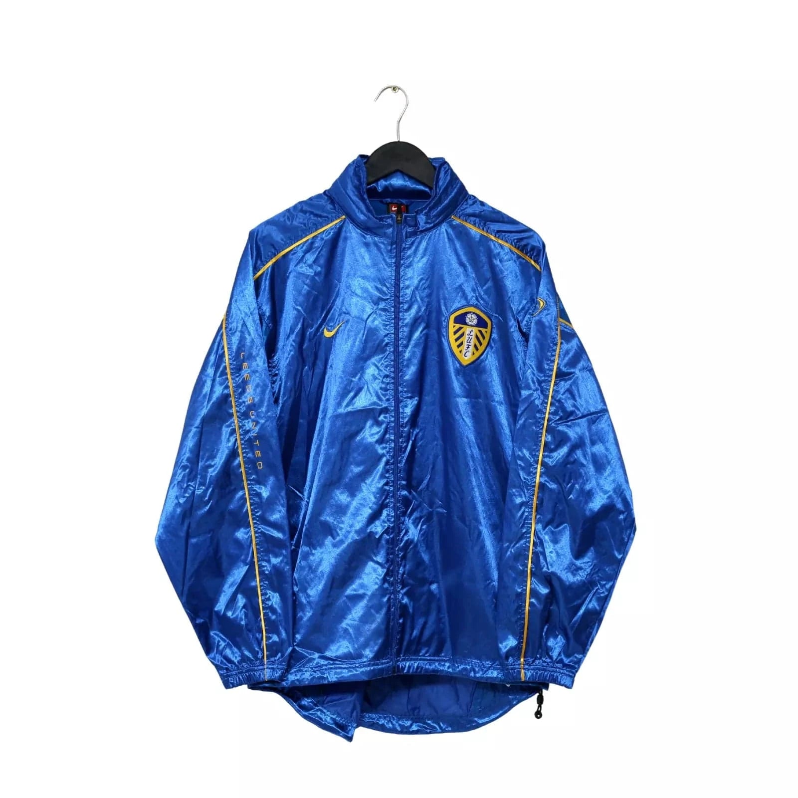 2000/02 LEEDS UNITED Vintage Nike Football Training Rain Jacket (M)