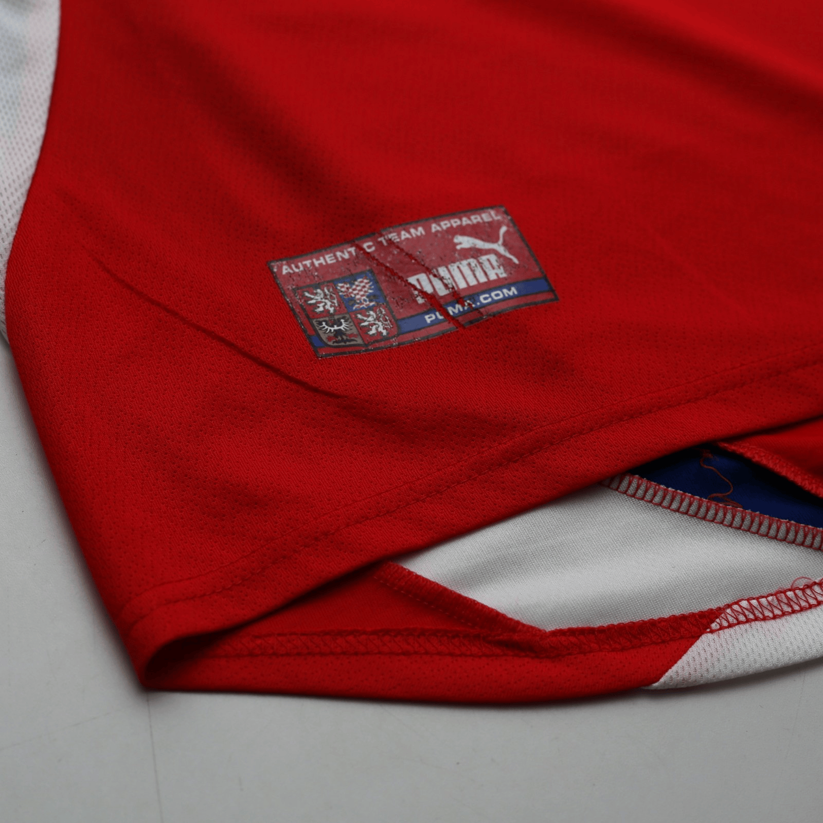 2000/02 Nedved #4 Czech Republic Vintage Puma Home Football Shirt (L) Euro 2000