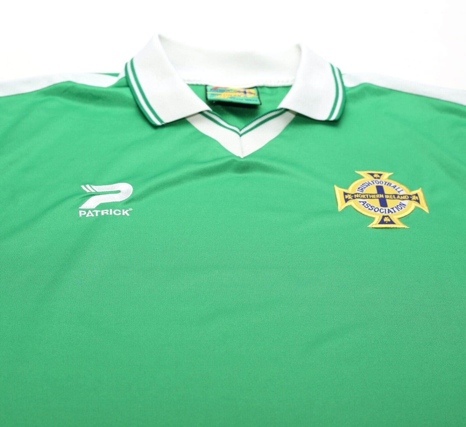 2000/02 NORTHERN IRELAND Vintage Patrick Home Football Shirt (L)