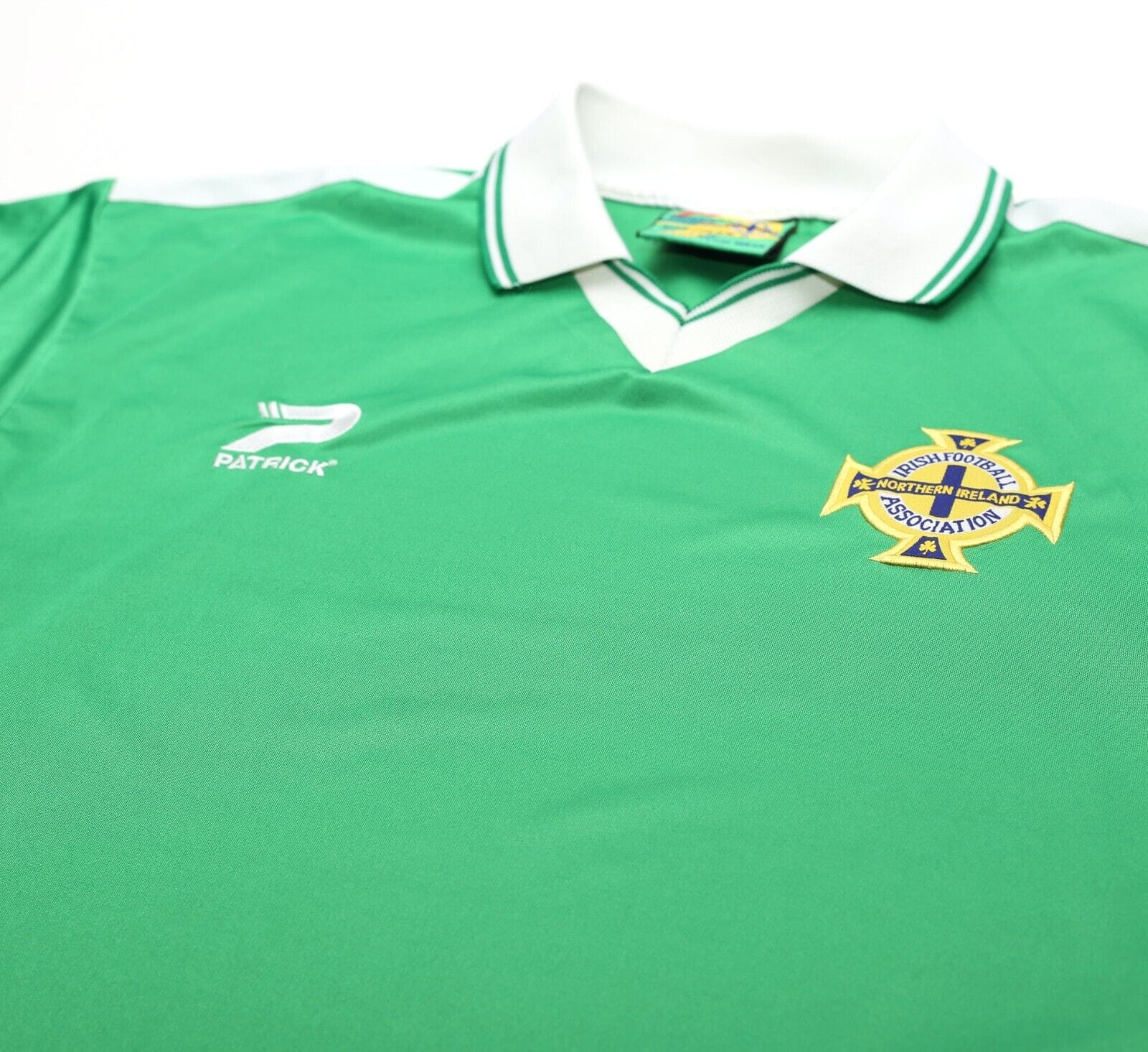 2000/02 NORTHERN IRELAND Vintage Patrick Home Football Shirt (L)