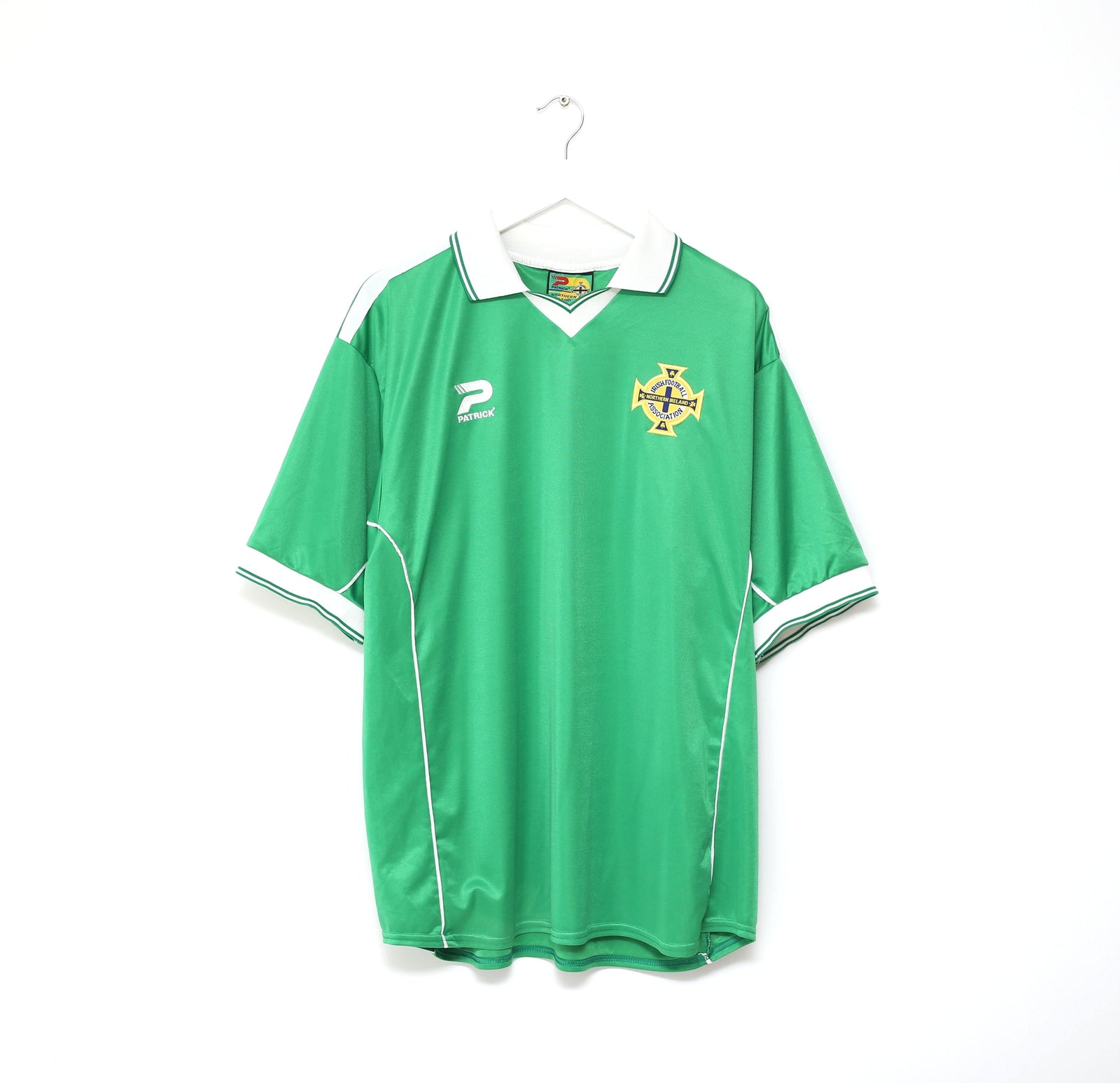 2000/02 NORTHERN IRELAND Vintage Patrick Home Football Shirt (XXL)