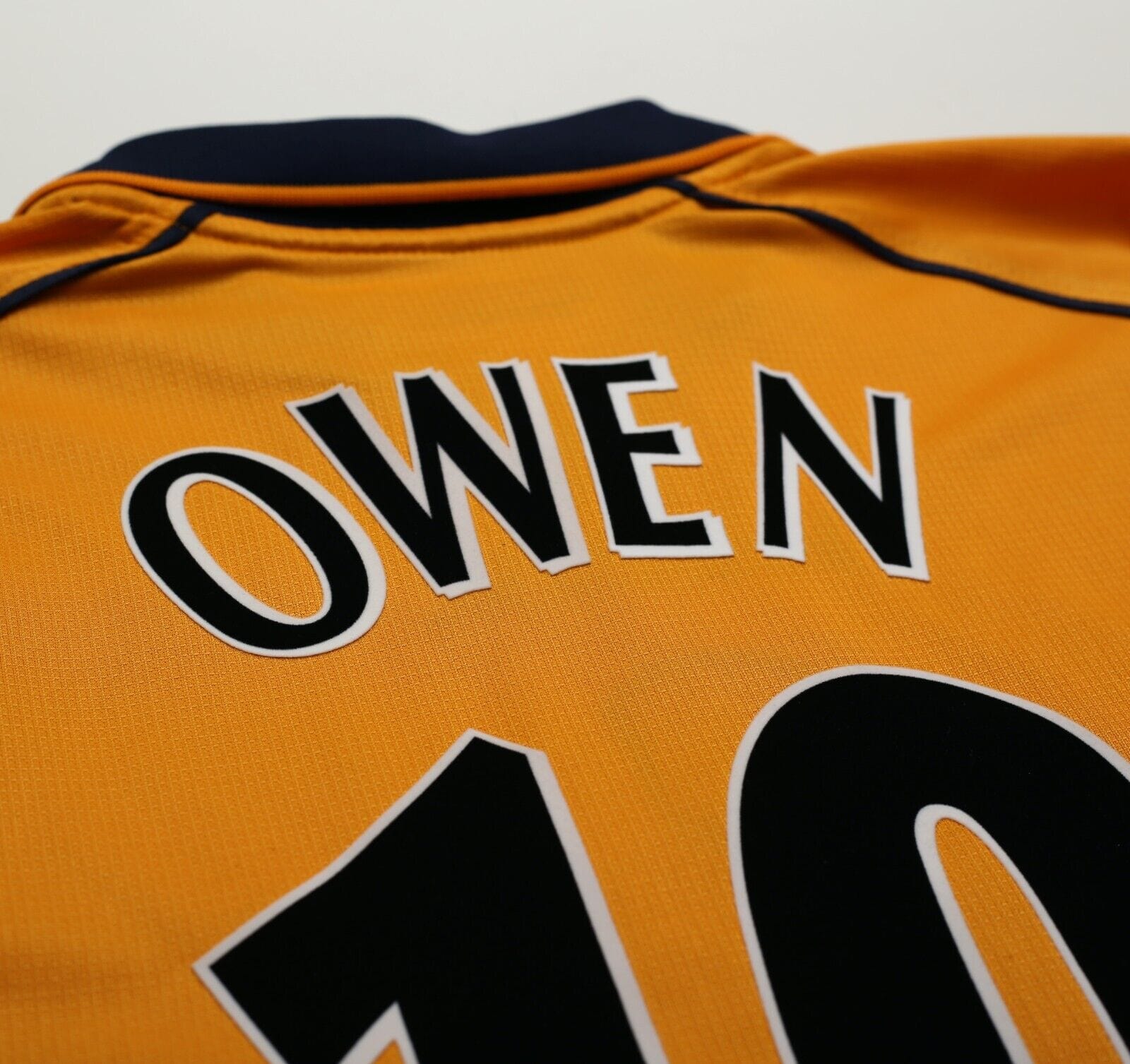 2000/02 OWEN #10 Liverpool Vintage Reebok Away Football Shirt (M)