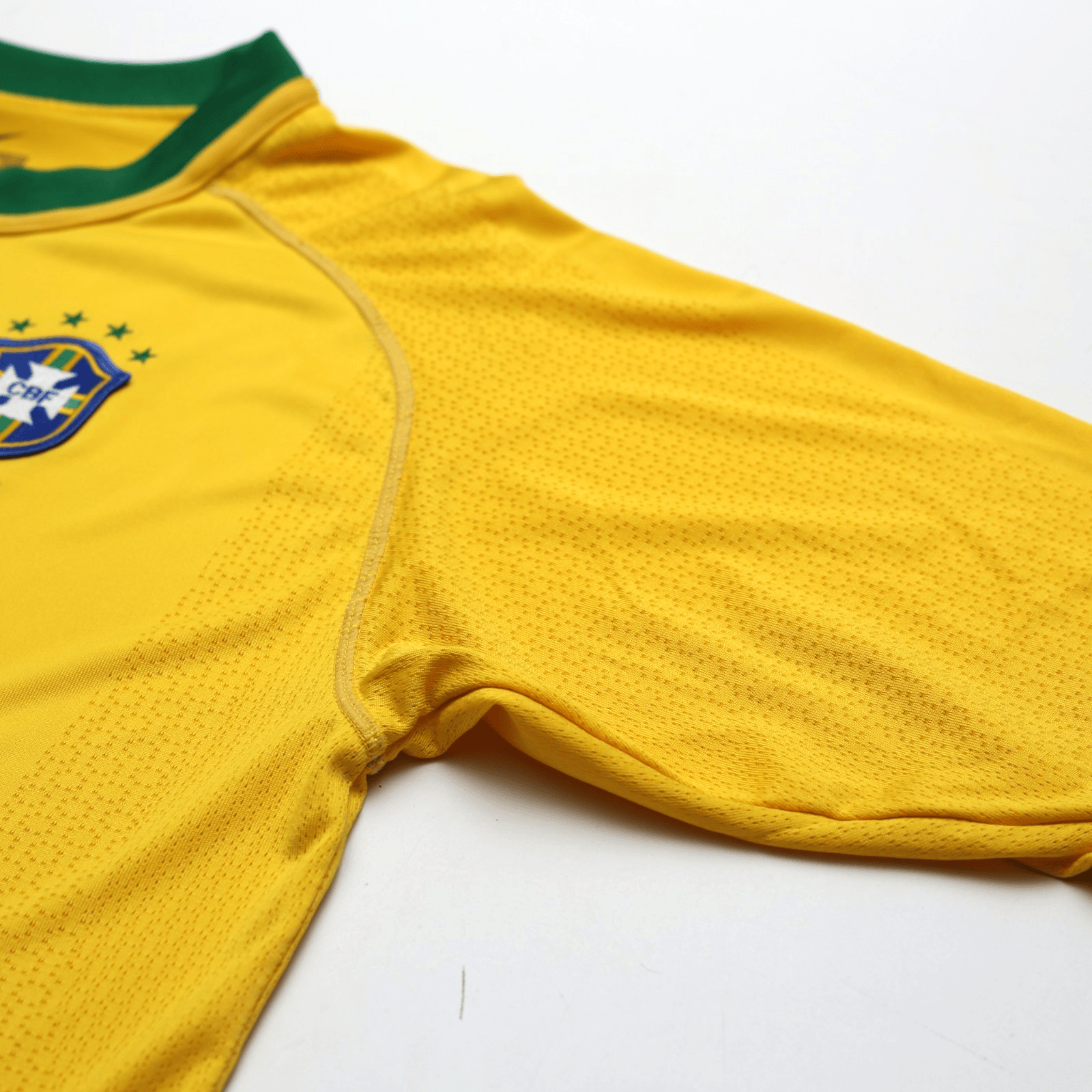 2000/02 Romario #11 Brazil Vintage Nike Home Football Shirt (S)