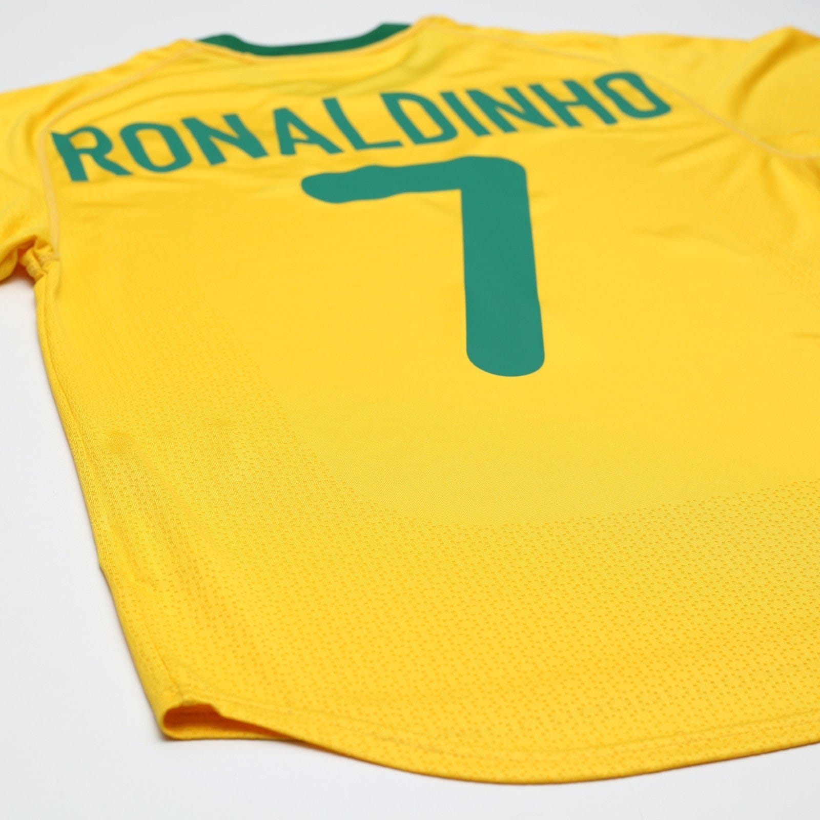 2000/02 Ronaldinho #7 Brazil Vintage Nike Home Football Shirt (S) Olympics 2000