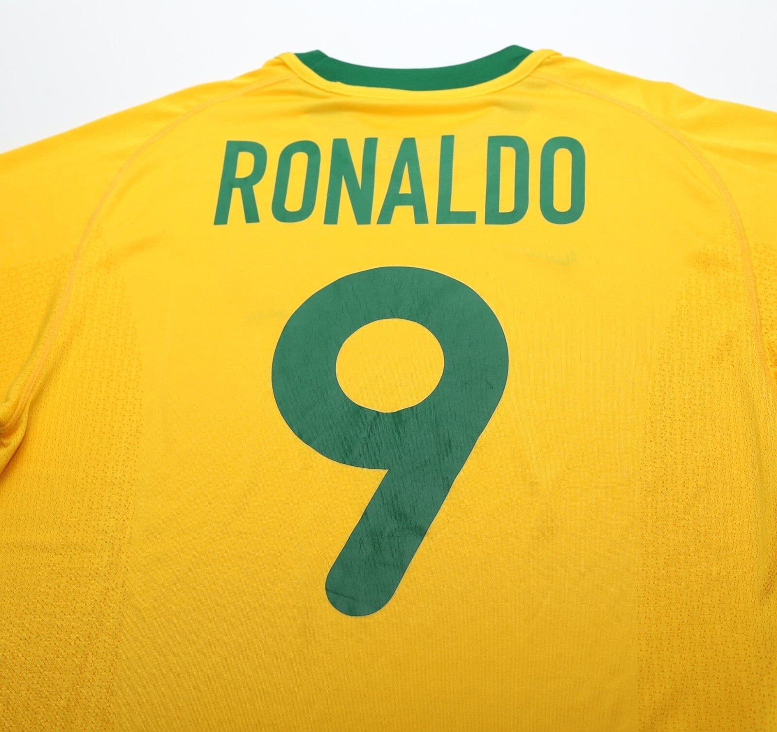 2000/02 RONALDO #9 Brazil Vintage Nike Home Football Shirt (M) Inter Milan