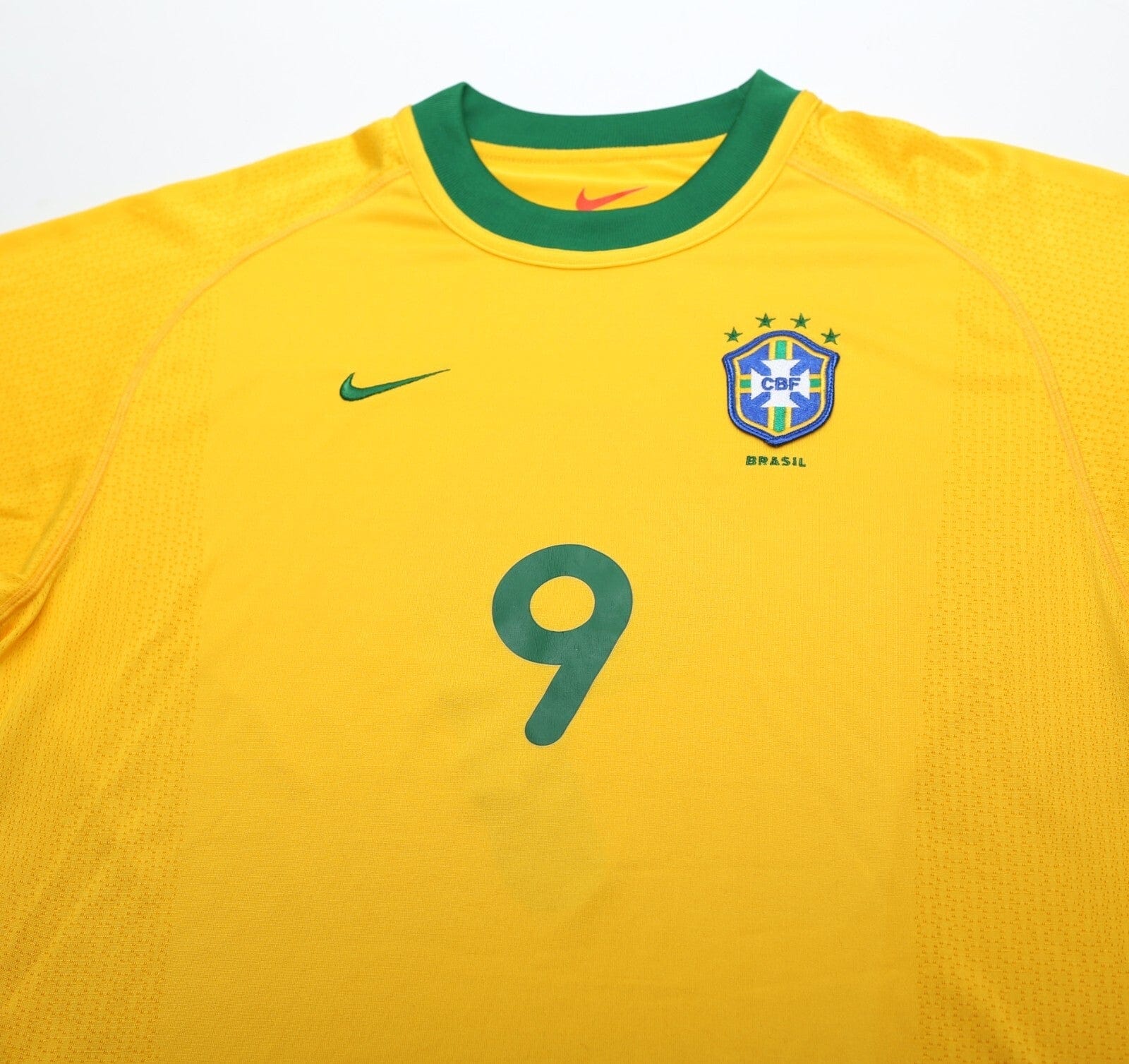 2000/02 RONALDO #9 Brazil Vintage Nike Home Football Shirt (M) Inter Milan