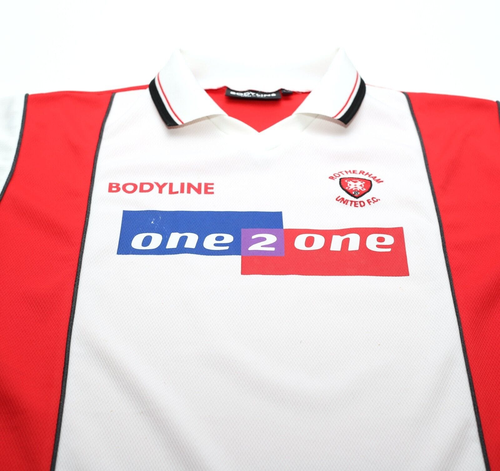 2000/02 ROTHERHAM UNITED Vintage Bodyline Football Home Shirt (XL)