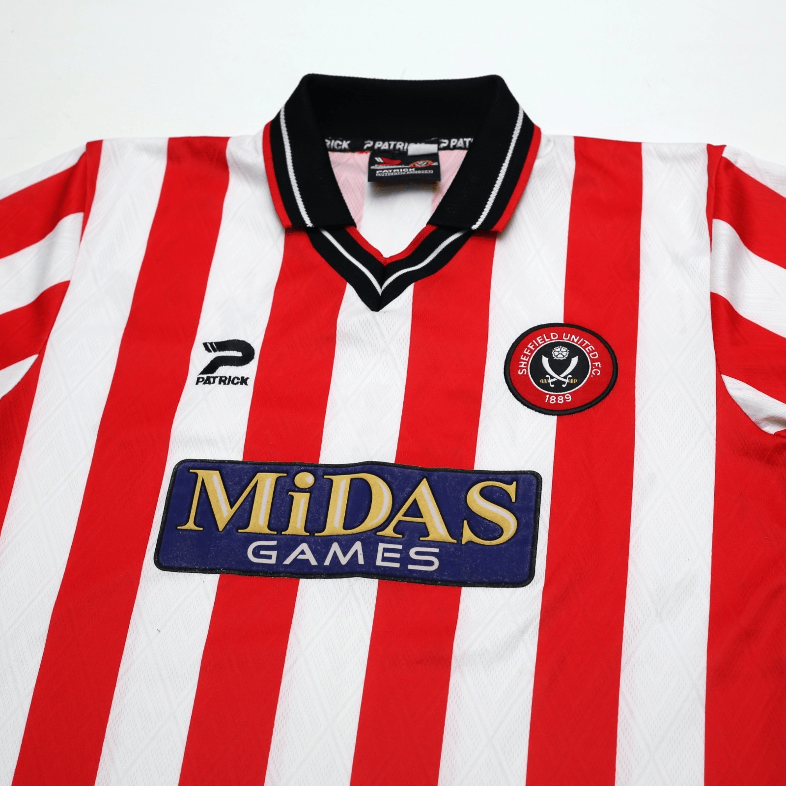 2000/02 Sheffield United Vintage Patrick Home Football Shirt (M)